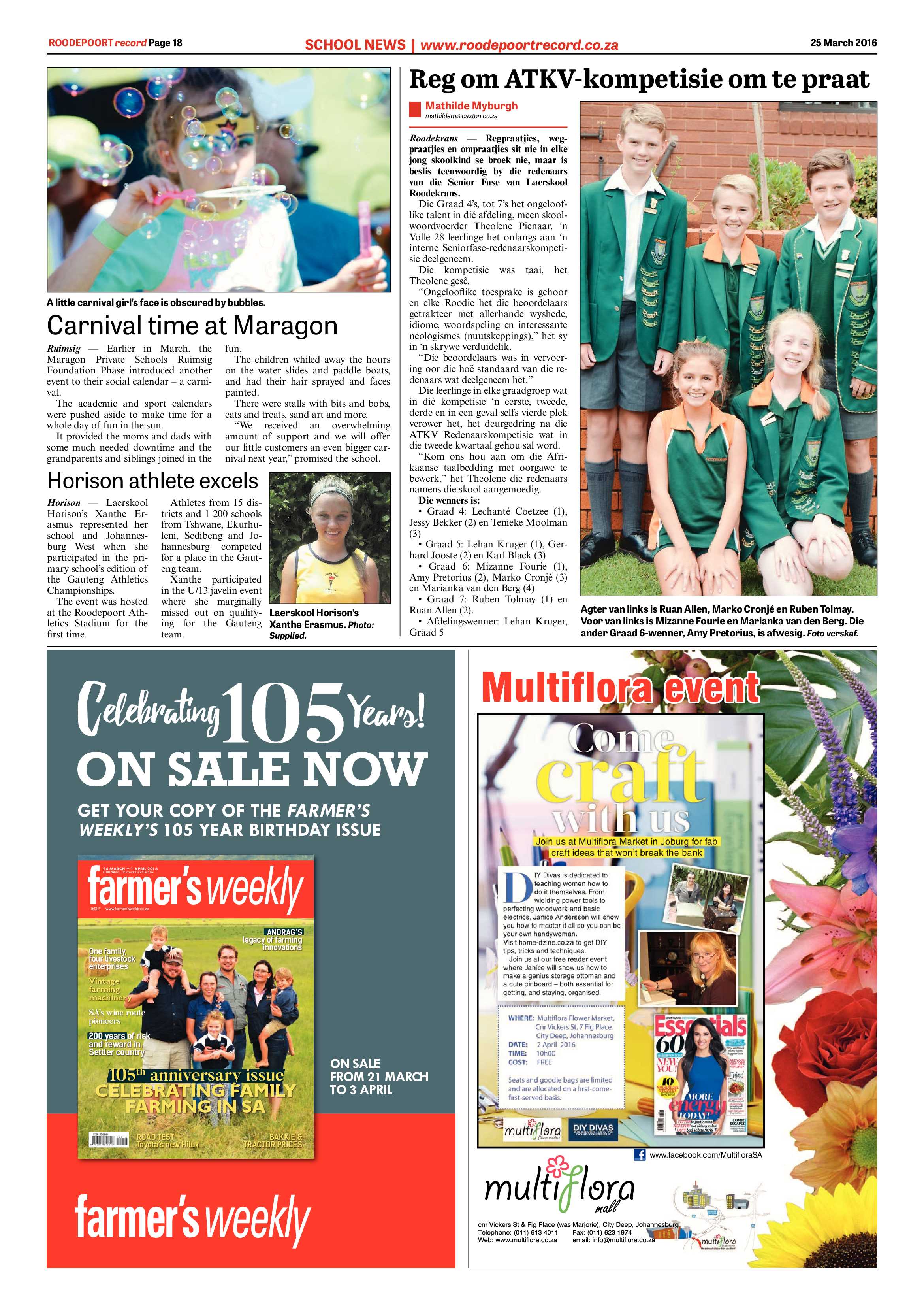 Roodepoort Record 25 March 2016 page 18