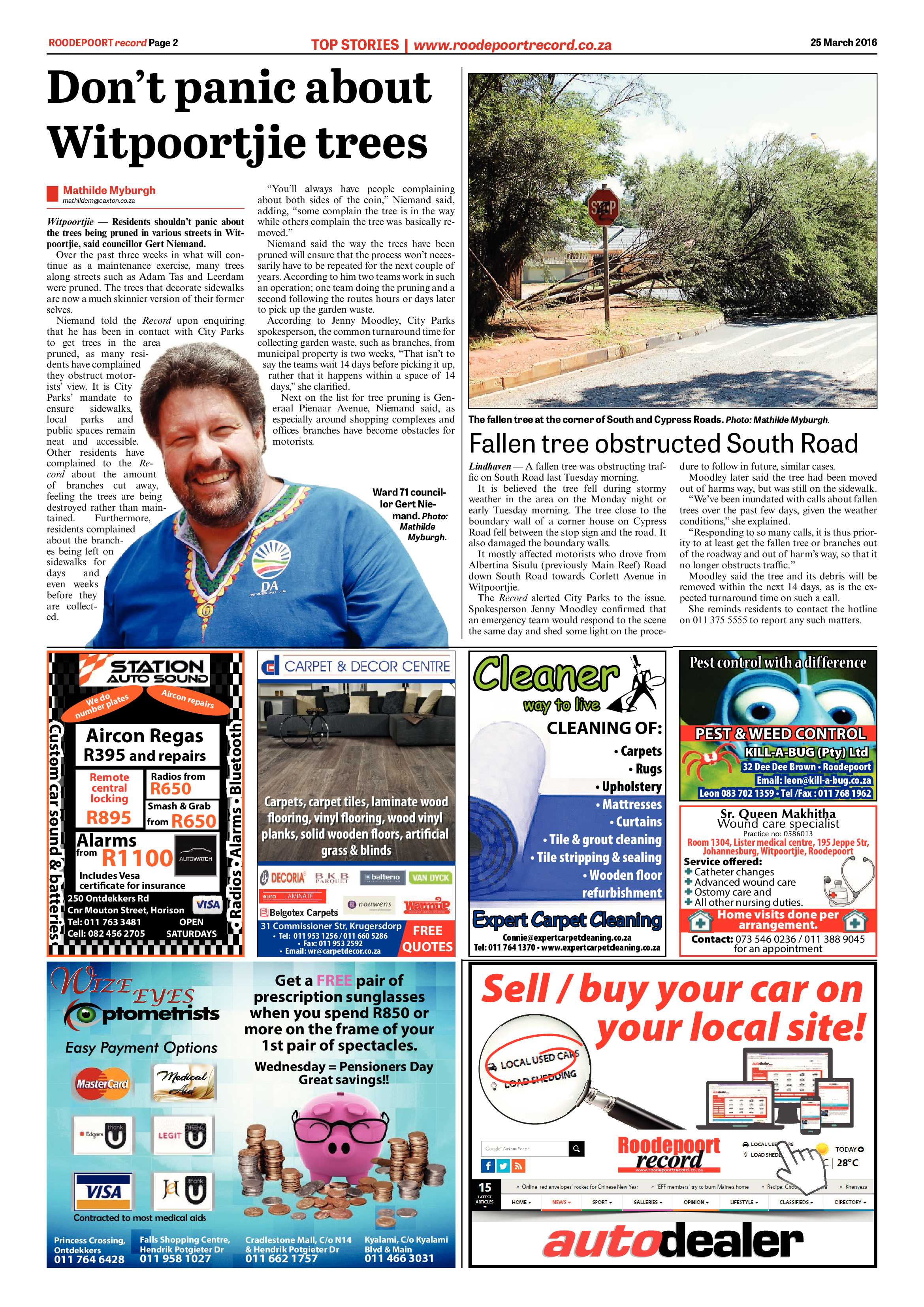 Roodepoort Record 25 March 2016 page 2