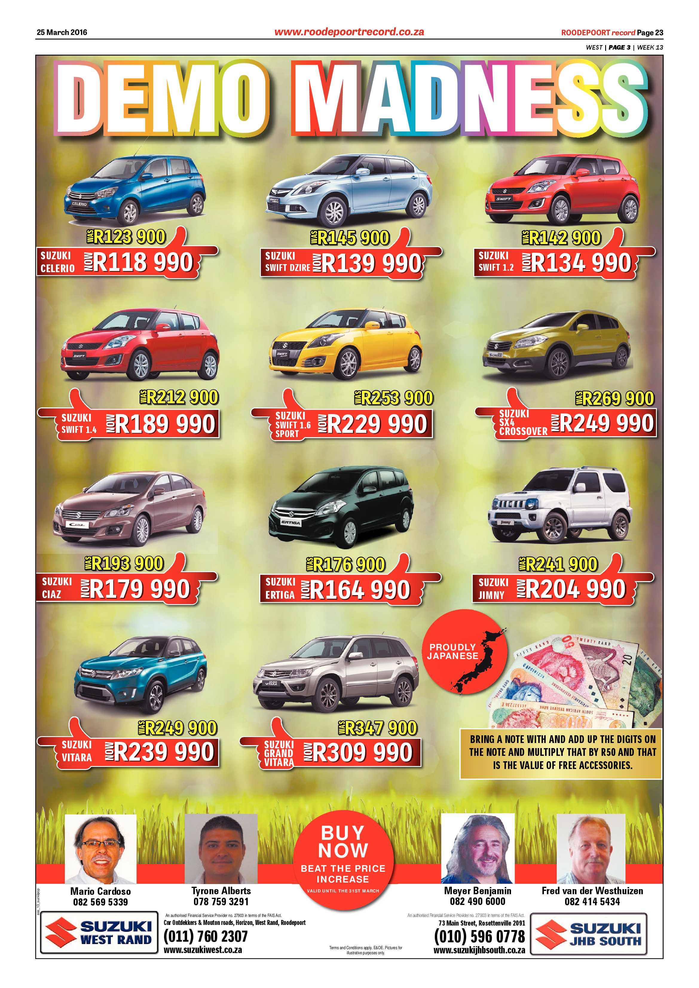 Roodepoort Record 25 March 2016 page 23