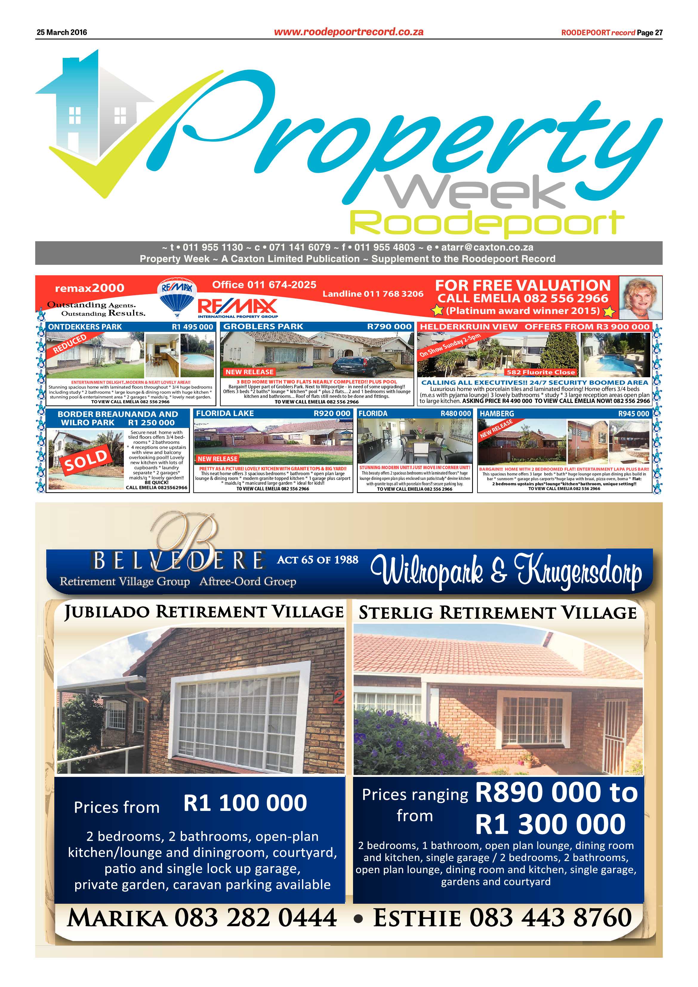 Roodepoort Record 25 March 2016 page 27