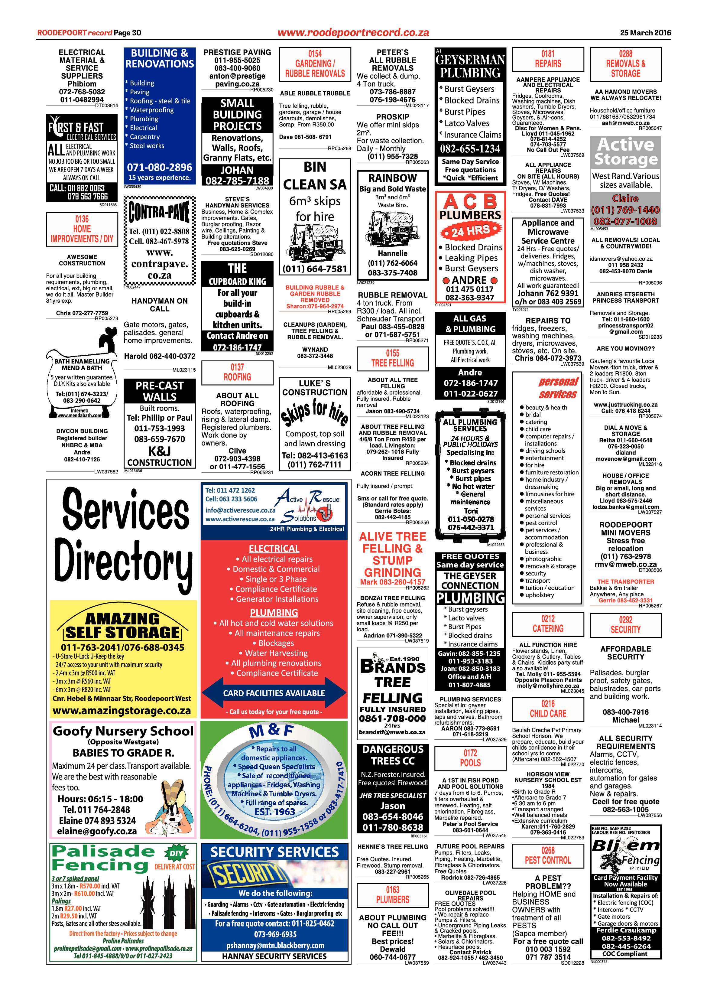 Roodepoort Record 25 March 2016 page 30