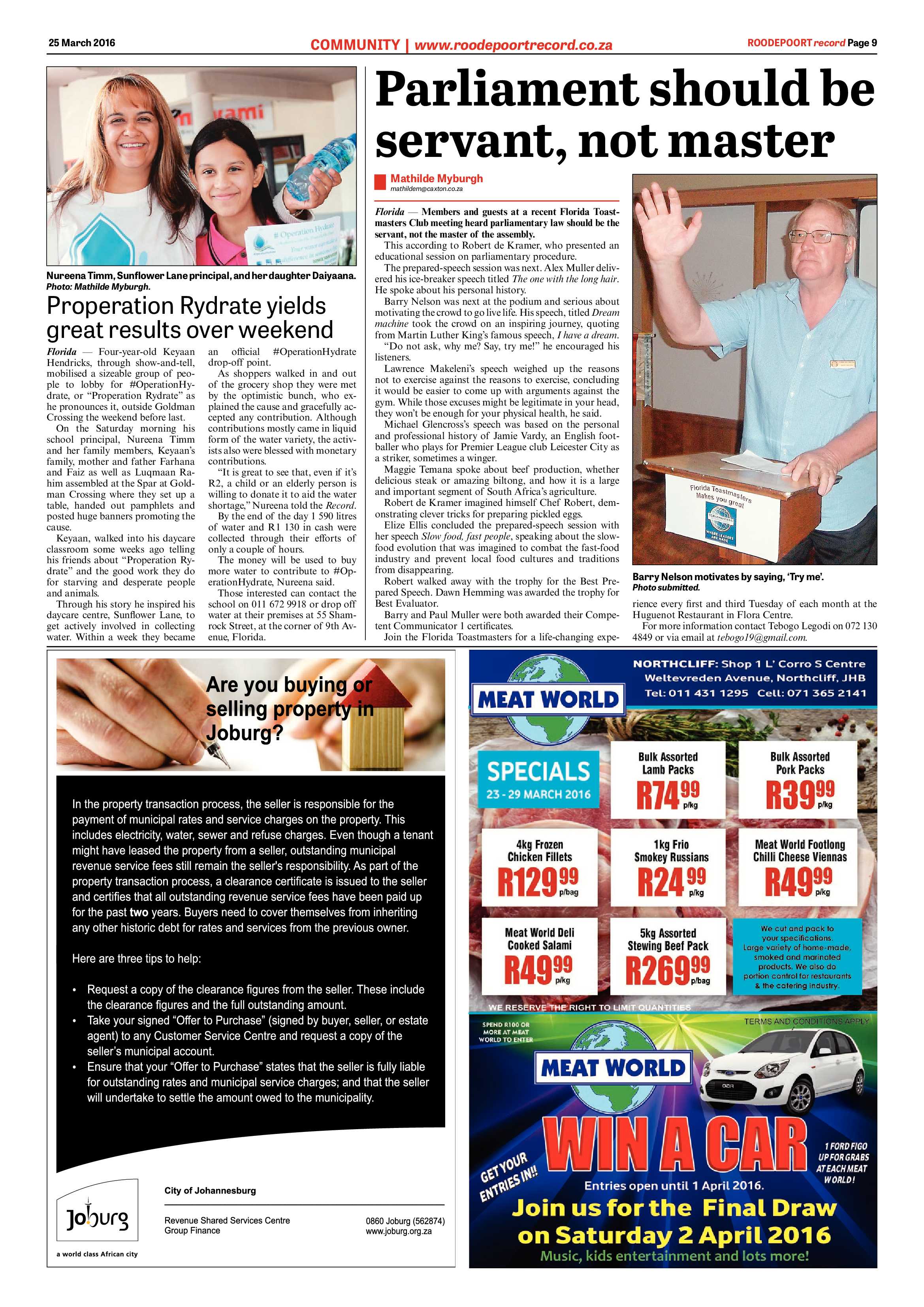 Roodepoort Record 25 March 2016 page 9
