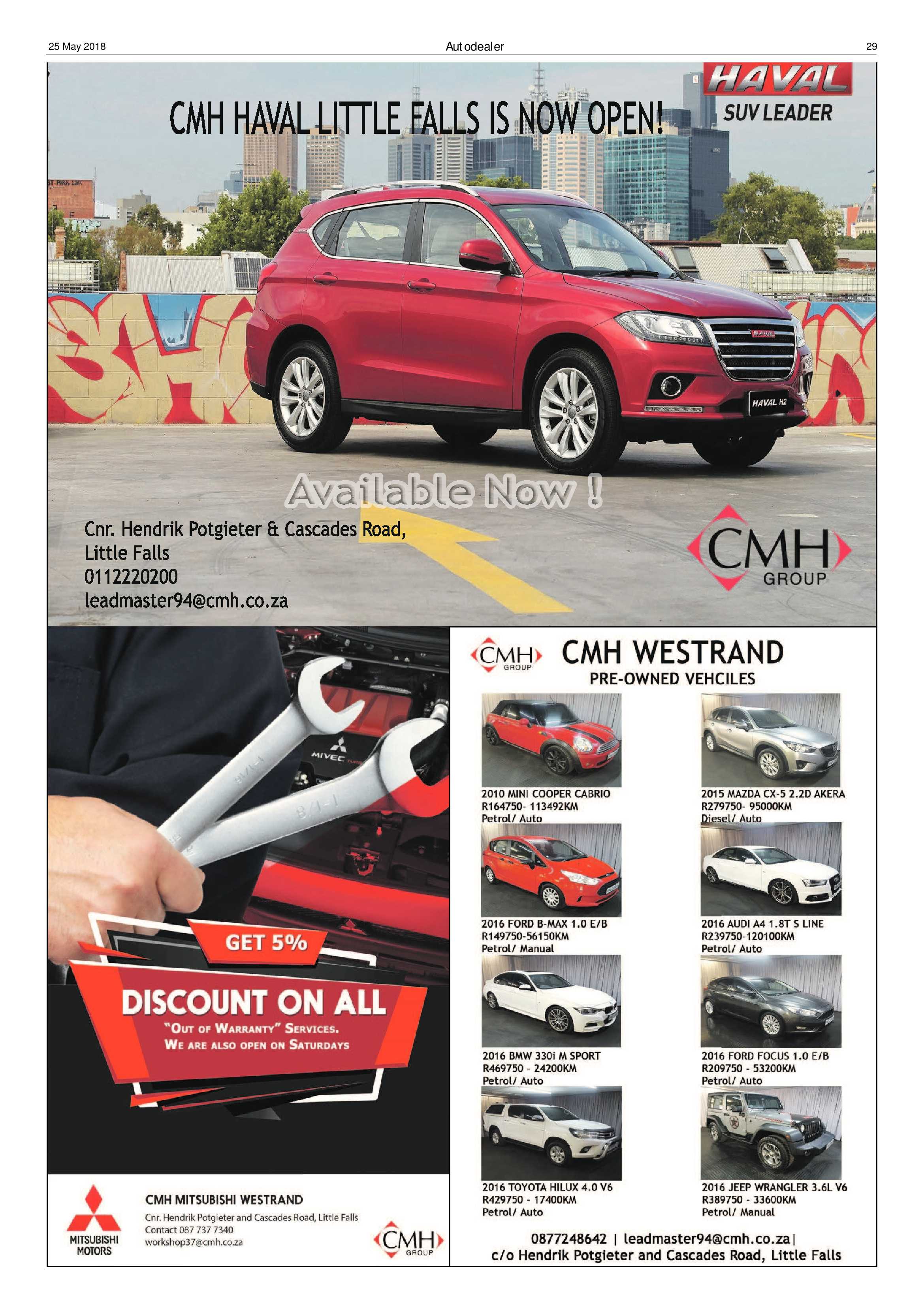 Roodepoort Record 25 May 2018 page 29