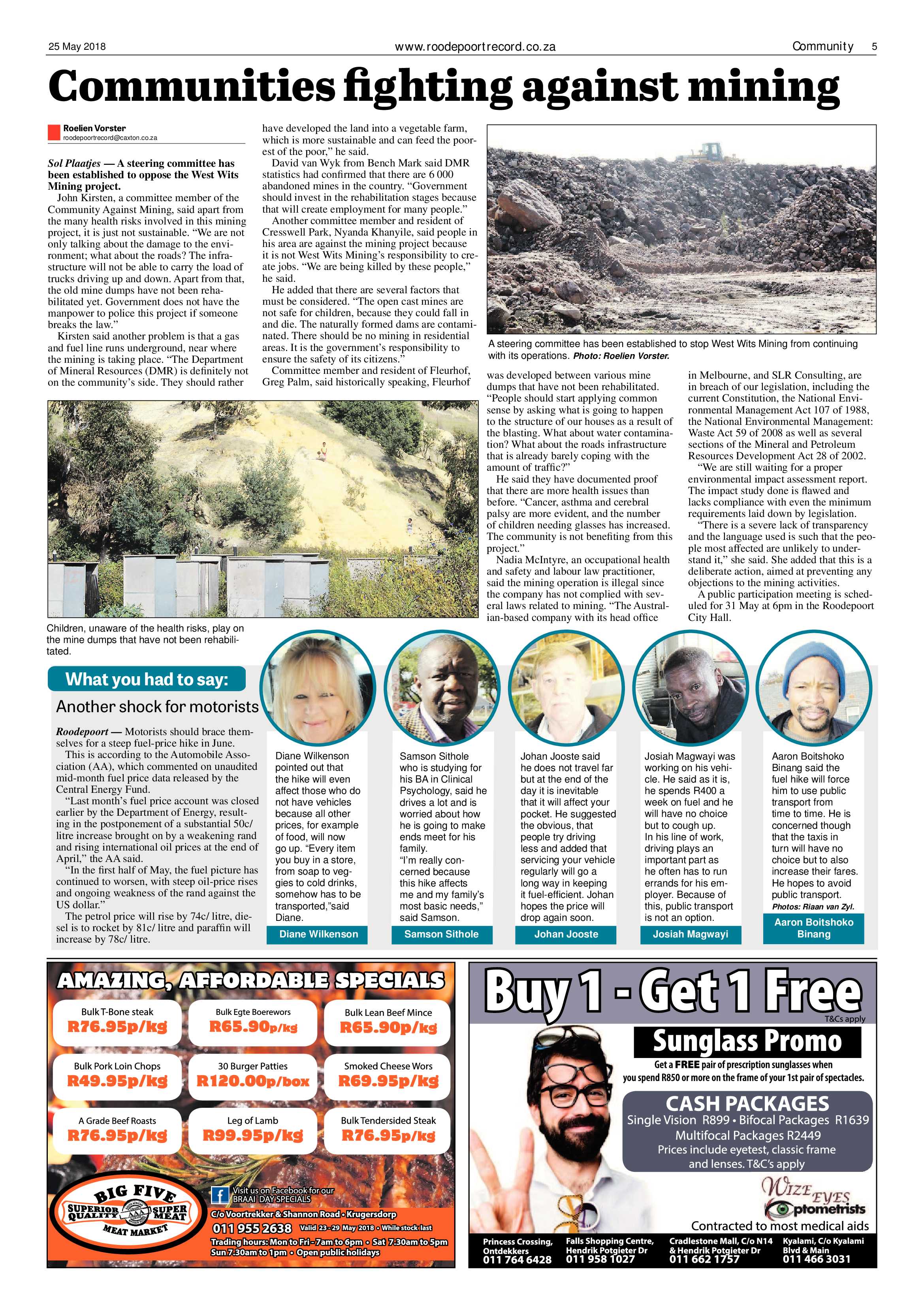 Roodepoort Record 25 May 2018 page 5