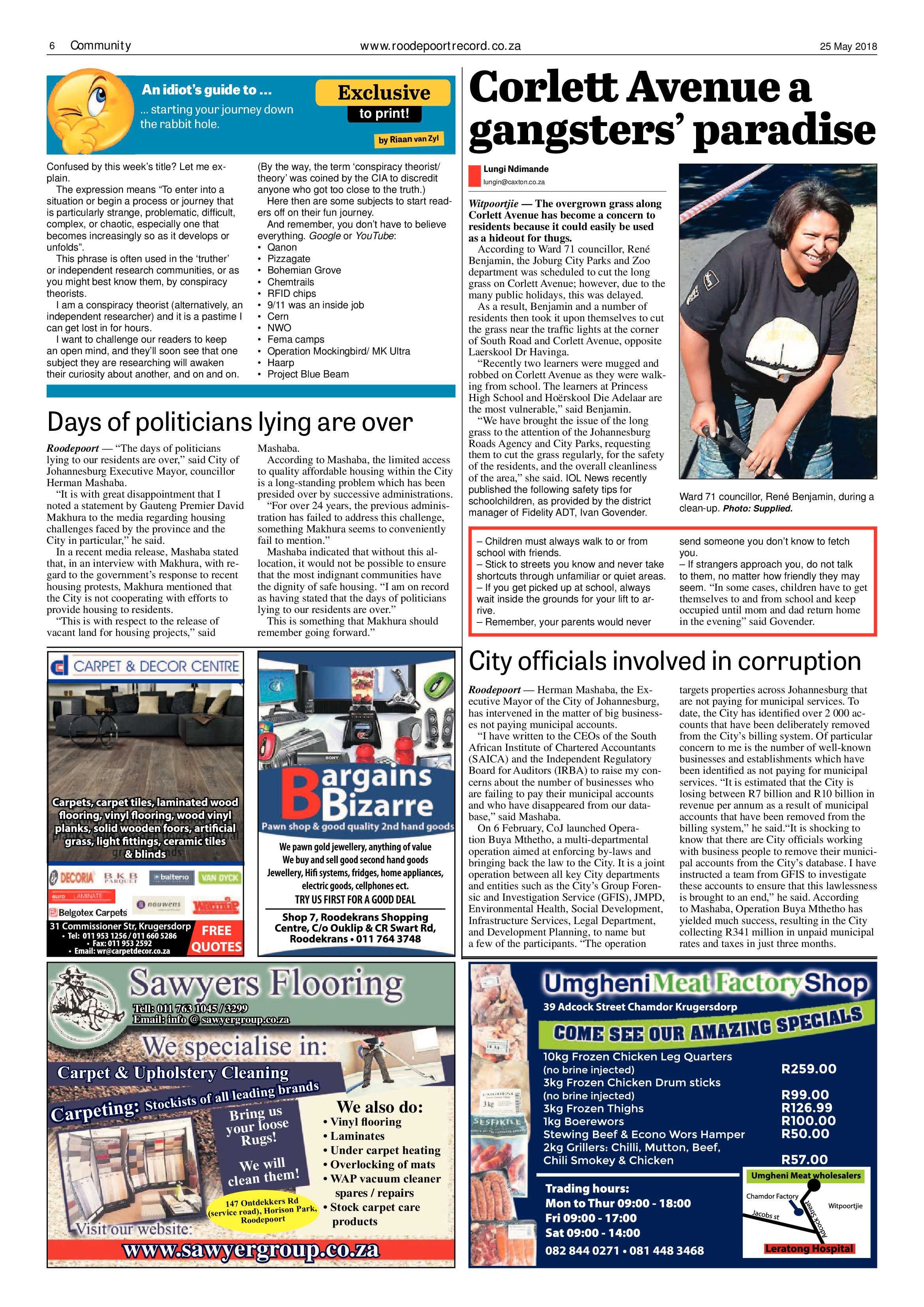 Roodepoort Record 25 May 2018 page 6