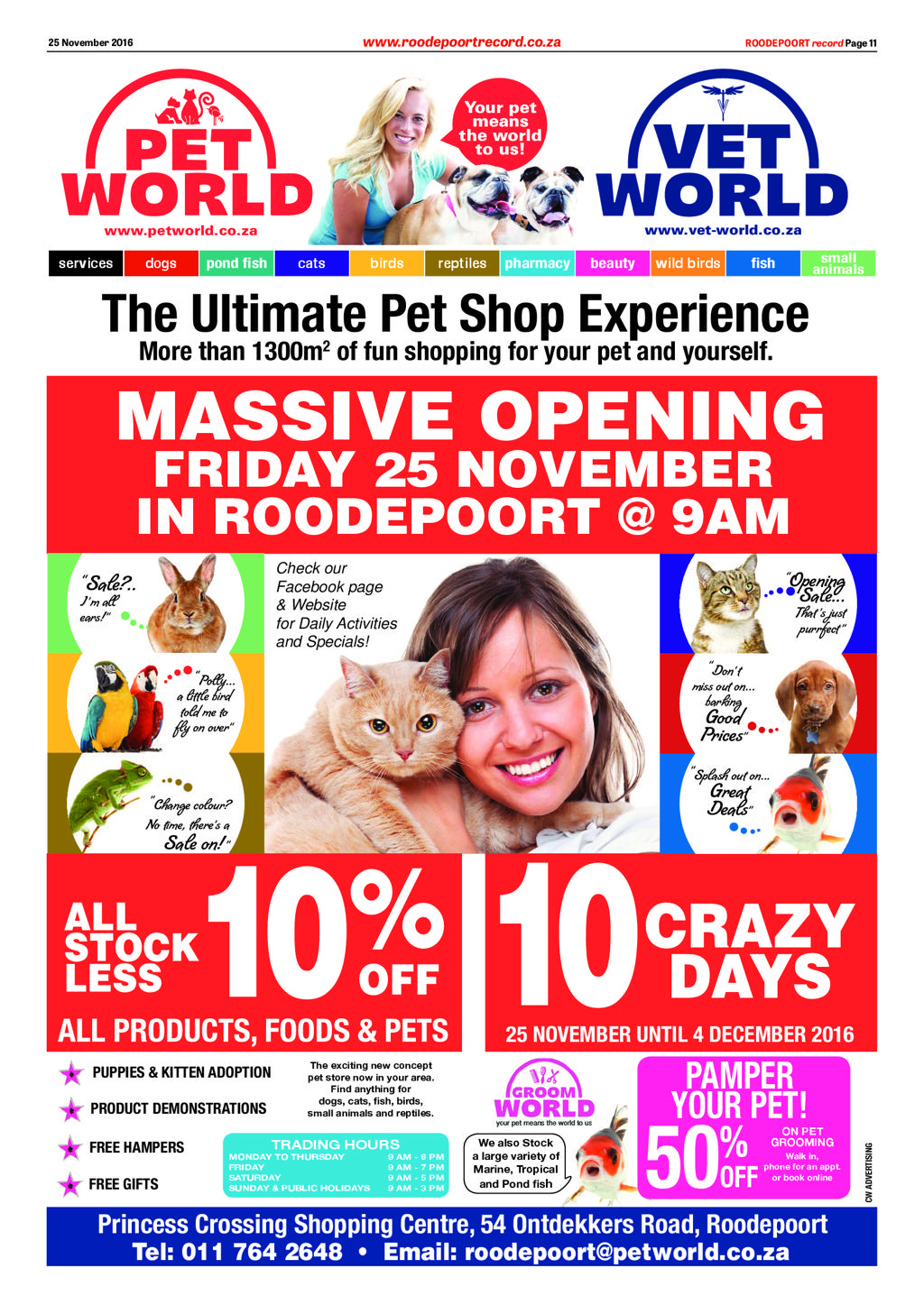 Roodepoort Record 25 November 2016 page 11