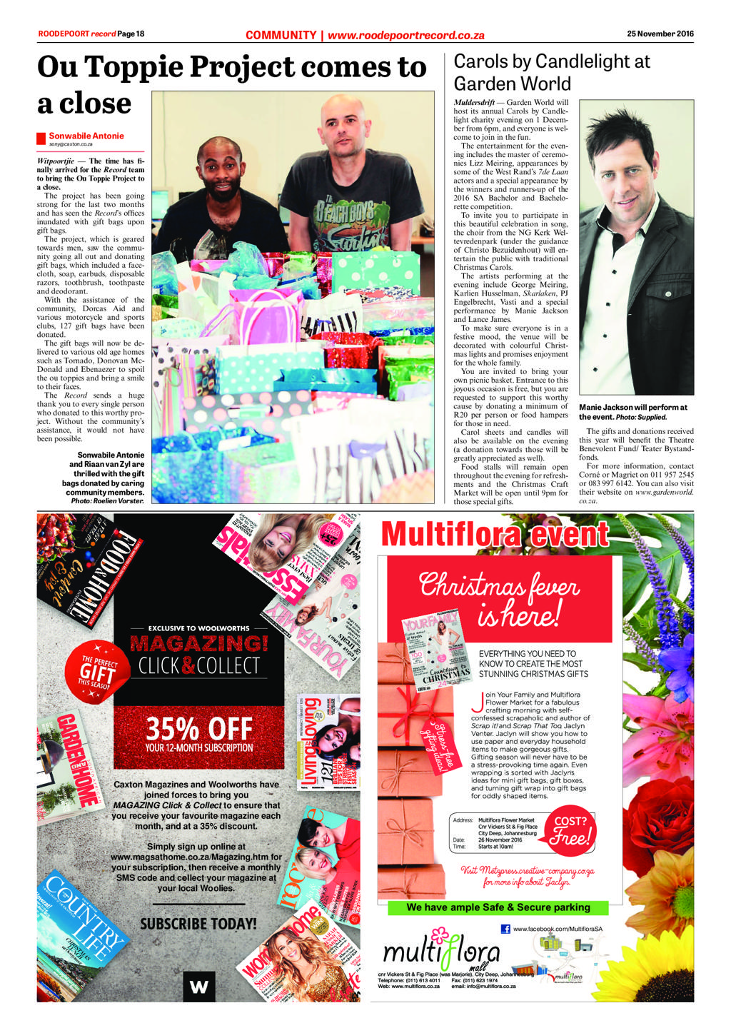Roodepoort Record 25 November 2016 page 18