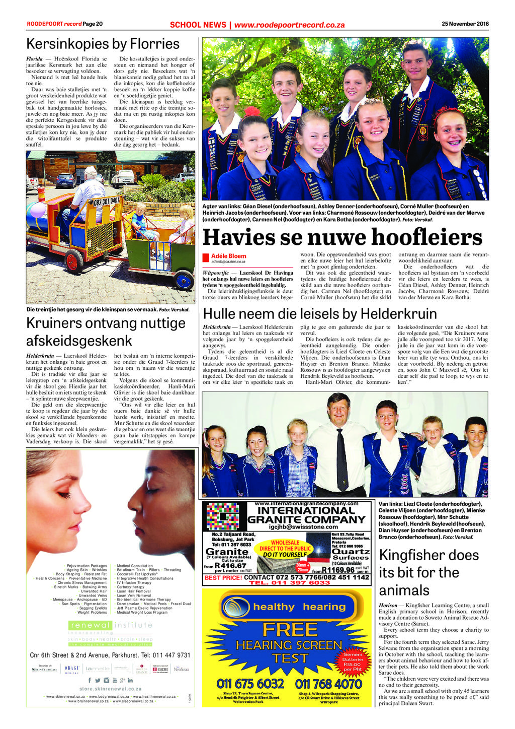 Roodepoort Record 25 November 2016 page 20