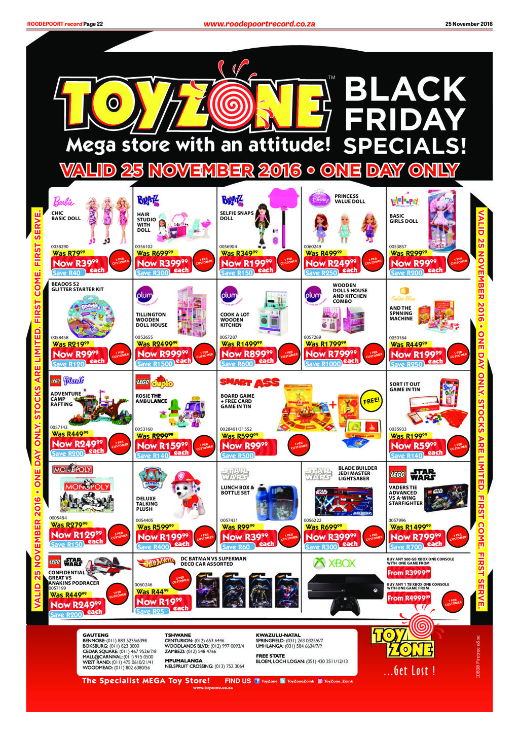 Roodepoort Record 25 November 2016 page 22