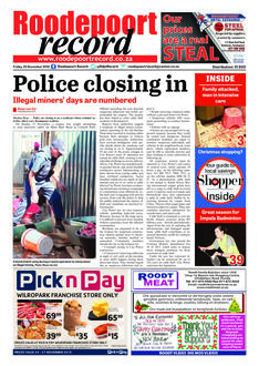 Roodepoort Record 25 November 2016