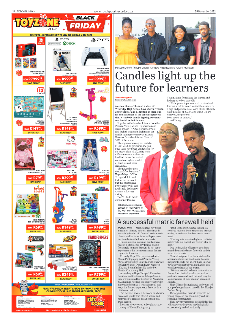 Roodepoort Record 25 November 2022 page 18