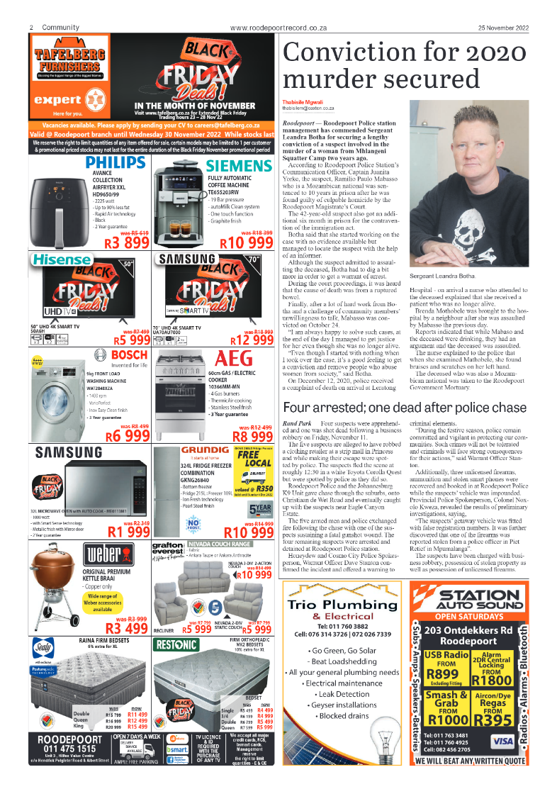 Roodepoort Record 25 November 2022 page 2