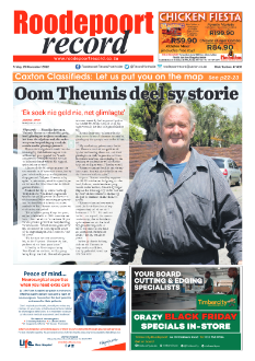 Roodepoort Record 25 November 2022