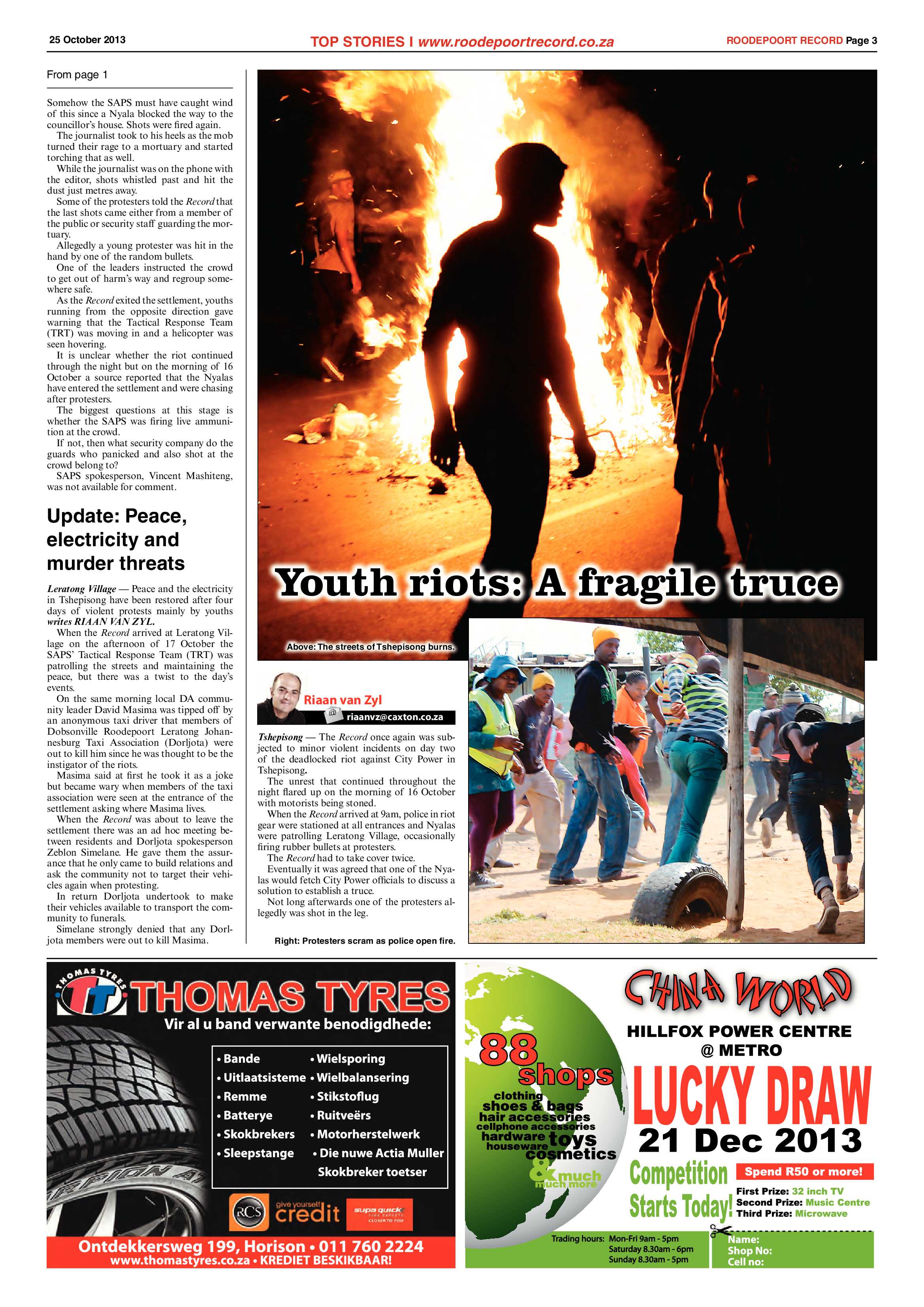 Roodepoort Record 25 October 2013 page 3