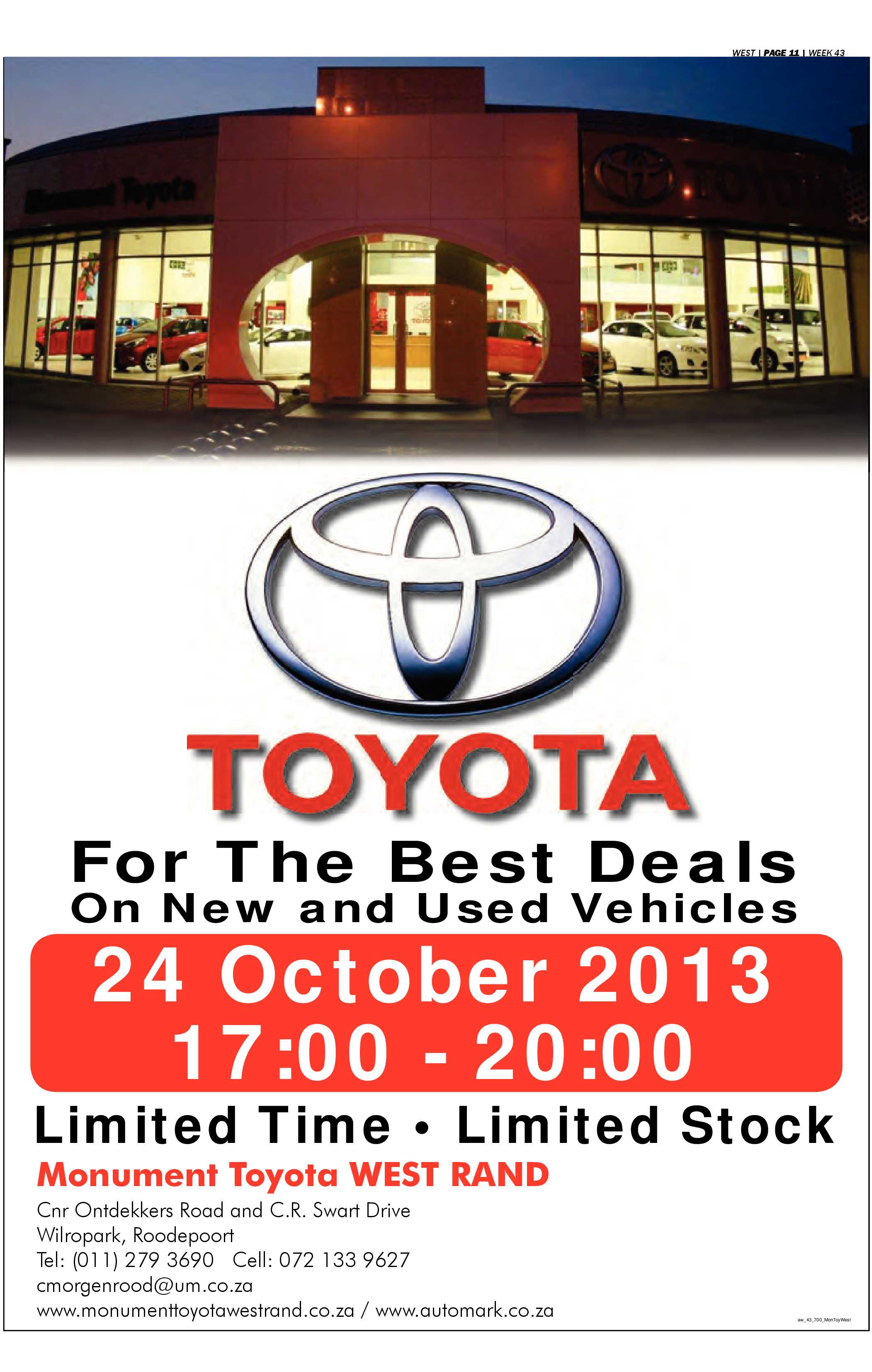 Roodepoort Record 25 October 2013 page 43