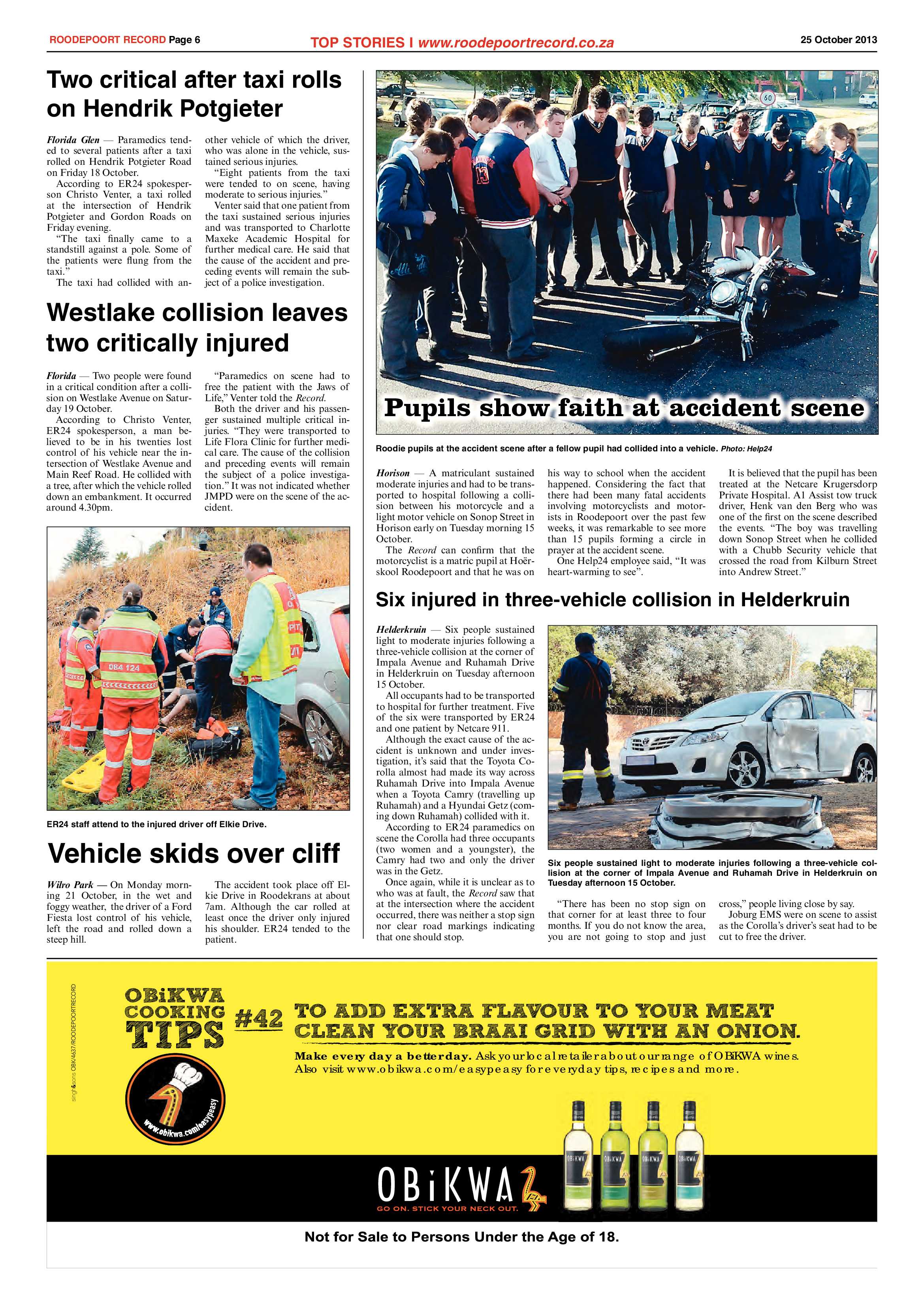 Roodepoort Record 25 October 2013 page 6