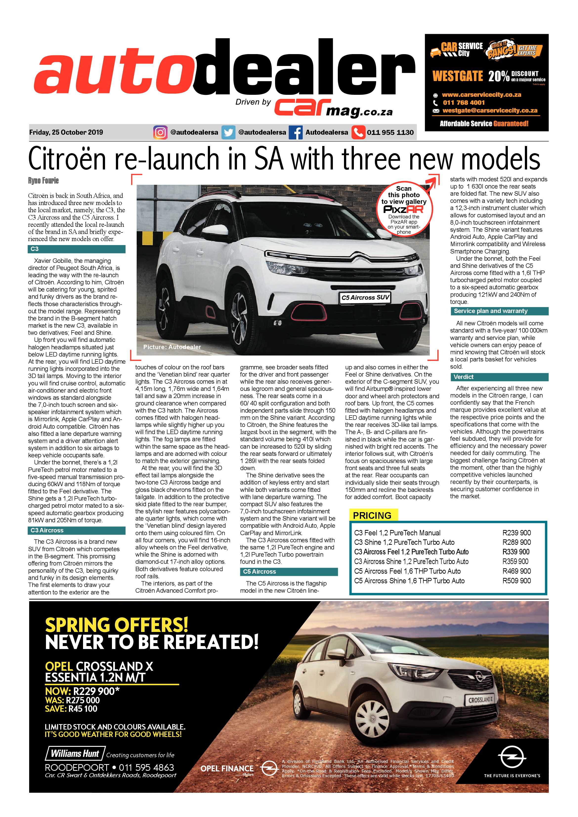 Roodepoort Record 25 October 2019 page 19