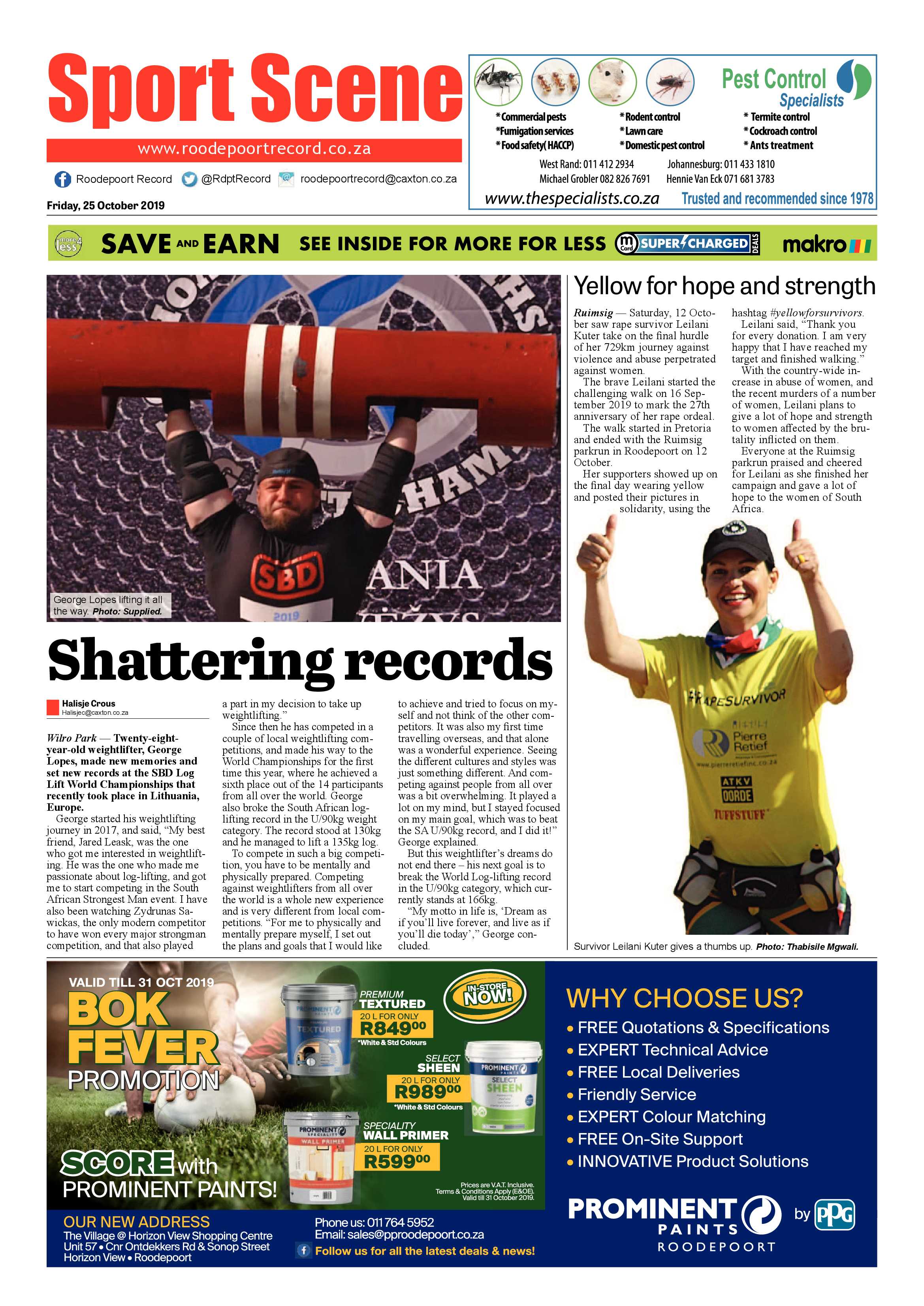 Roodepoort Record 25 October 2019 page 28