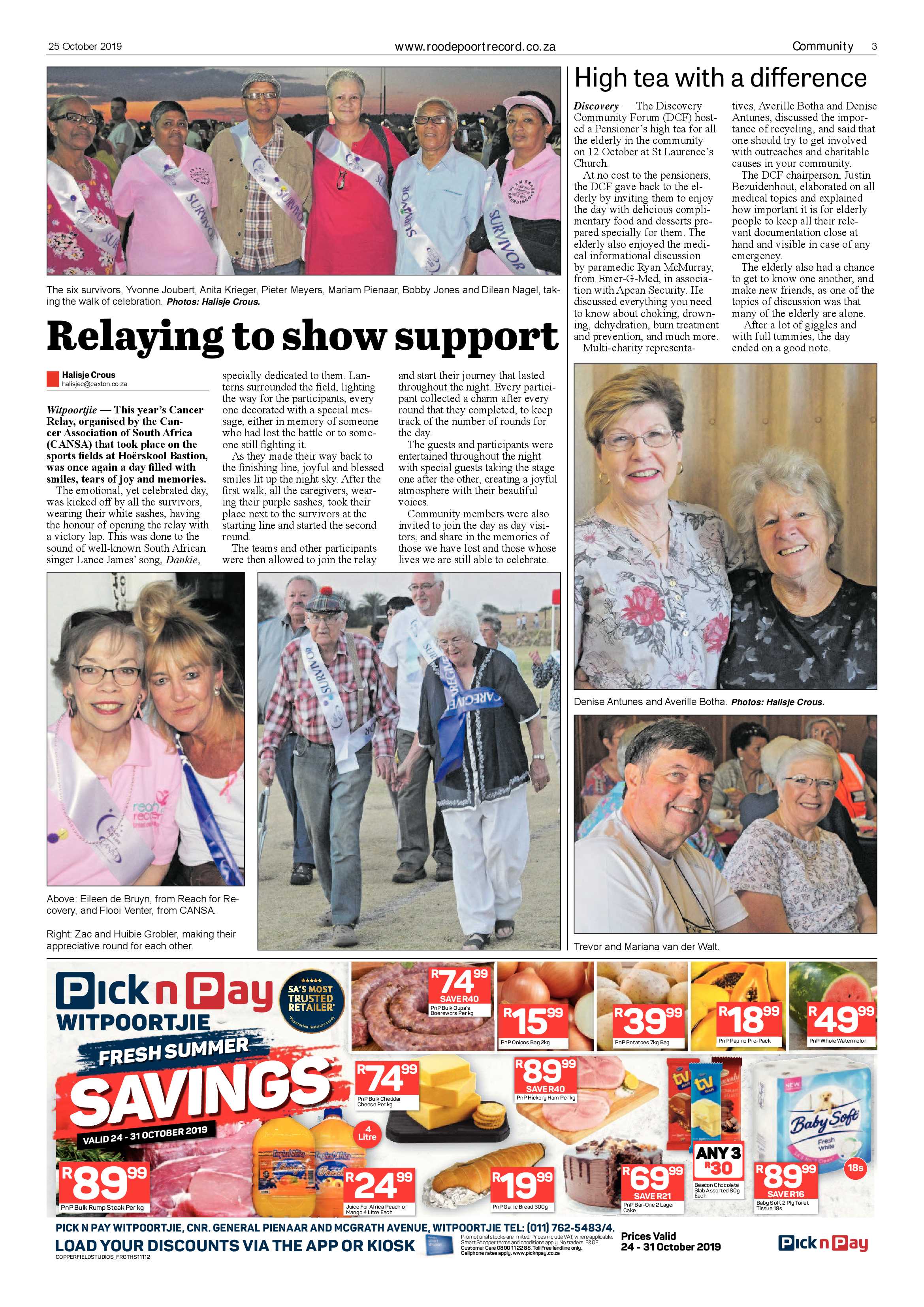 Roodepoort Record 25 October 2019 page 3