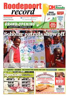 Roodepoort Record 25 October 2019