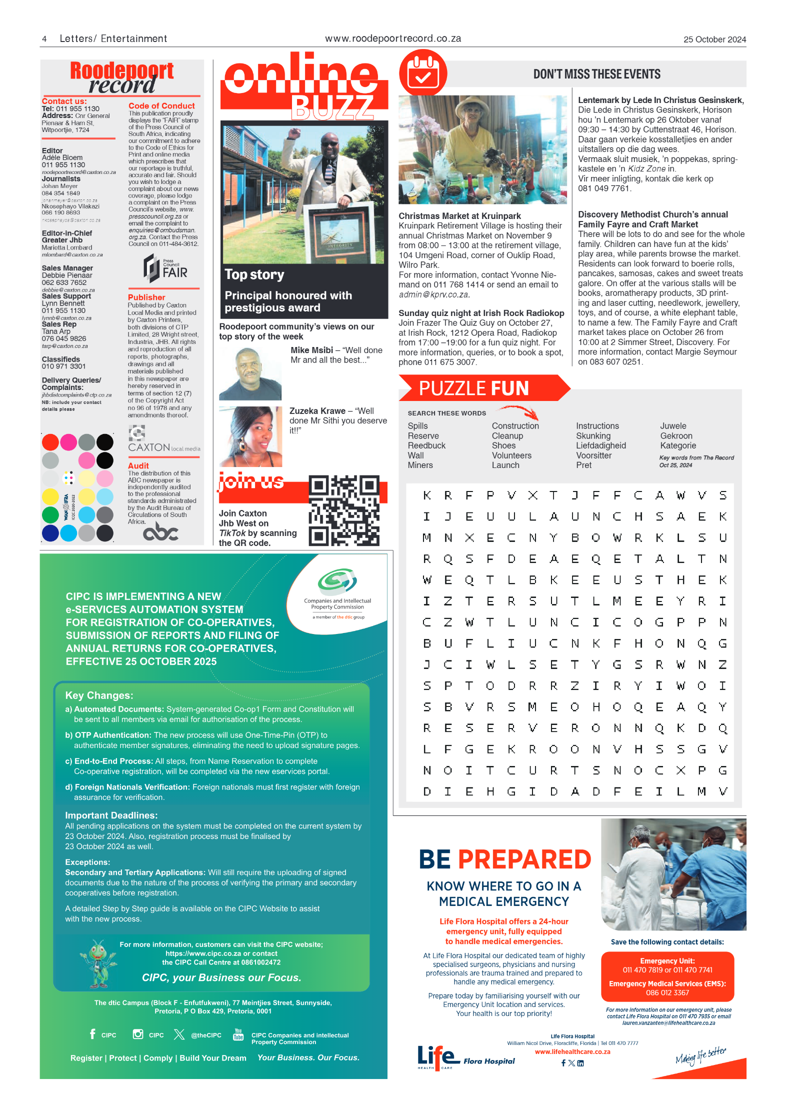 Roodepoort Record 25 October 2024 page 4