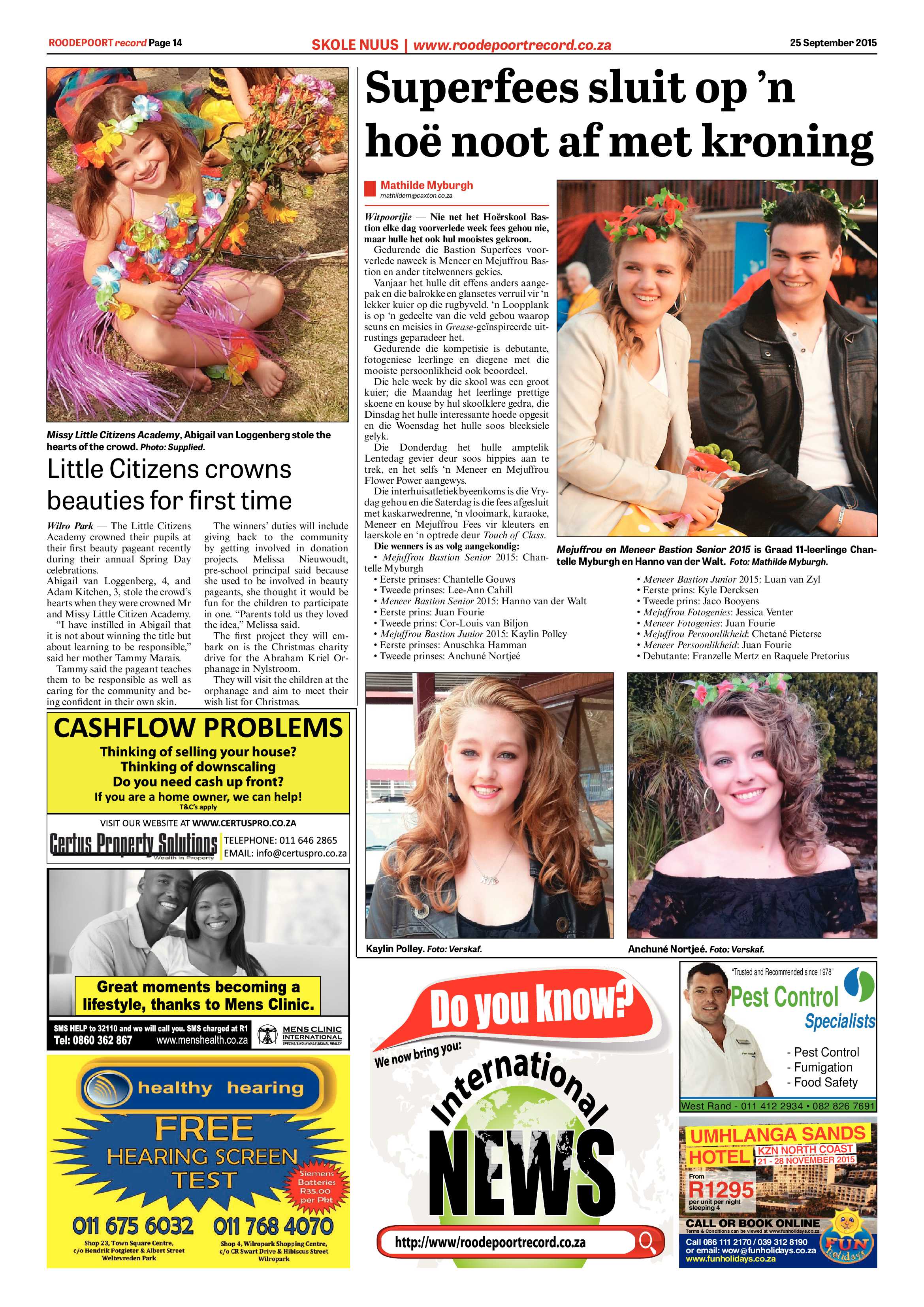 Roodepoort Record 25 September 2015 page 14