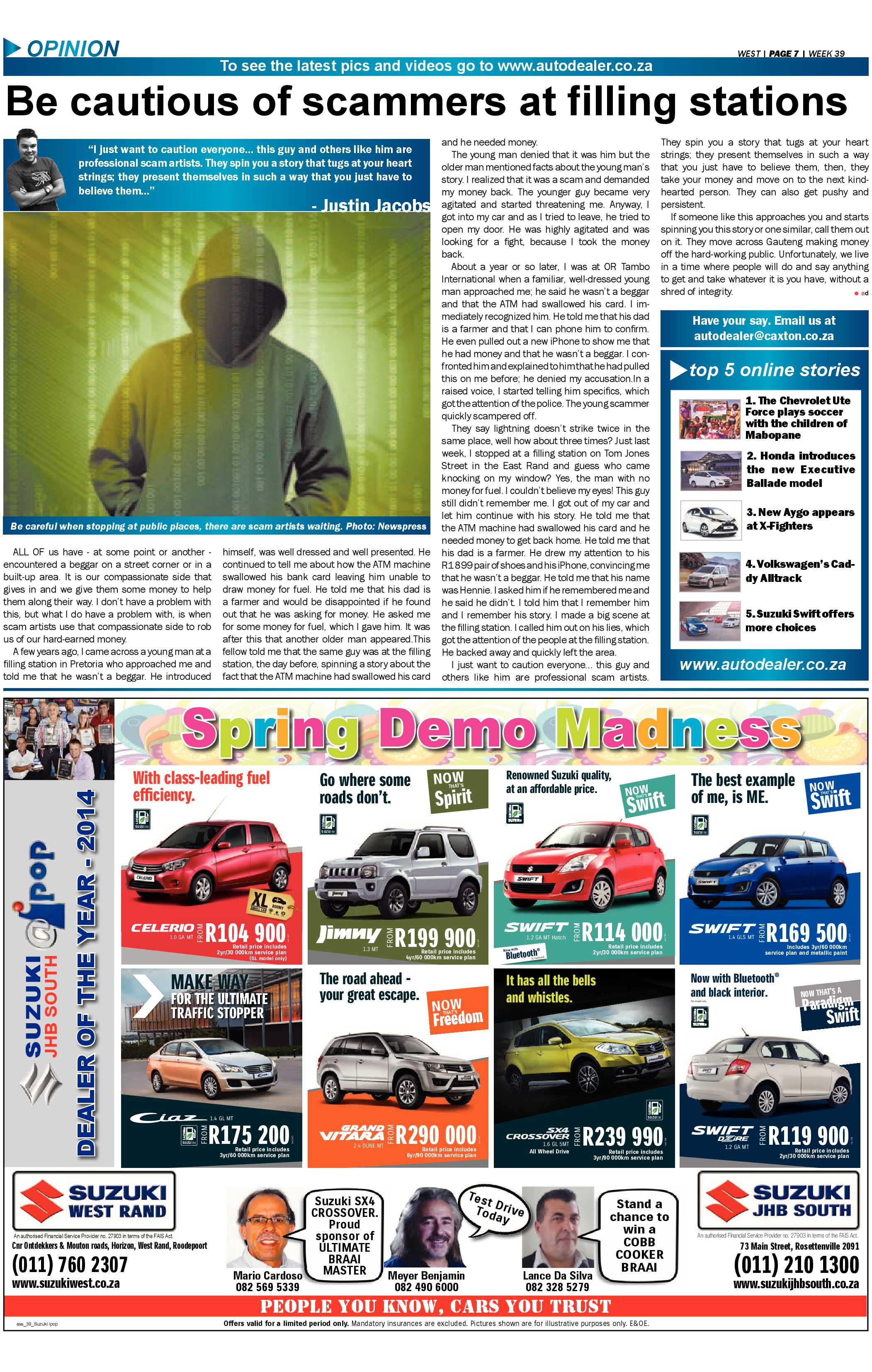 Roodepoort Record 25 September 2015 page 23