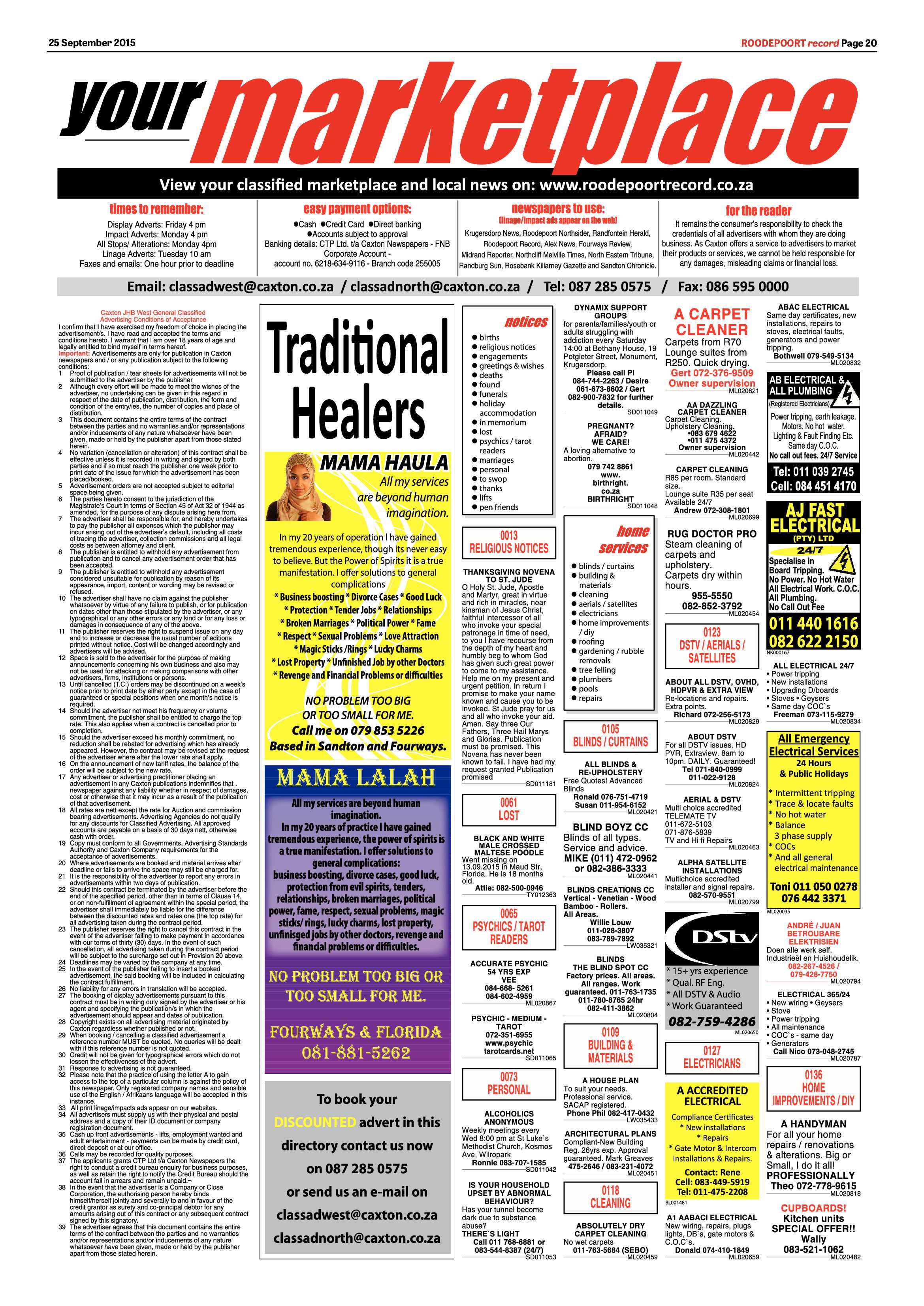 Roodepoort Record 25 September 2015 page 27