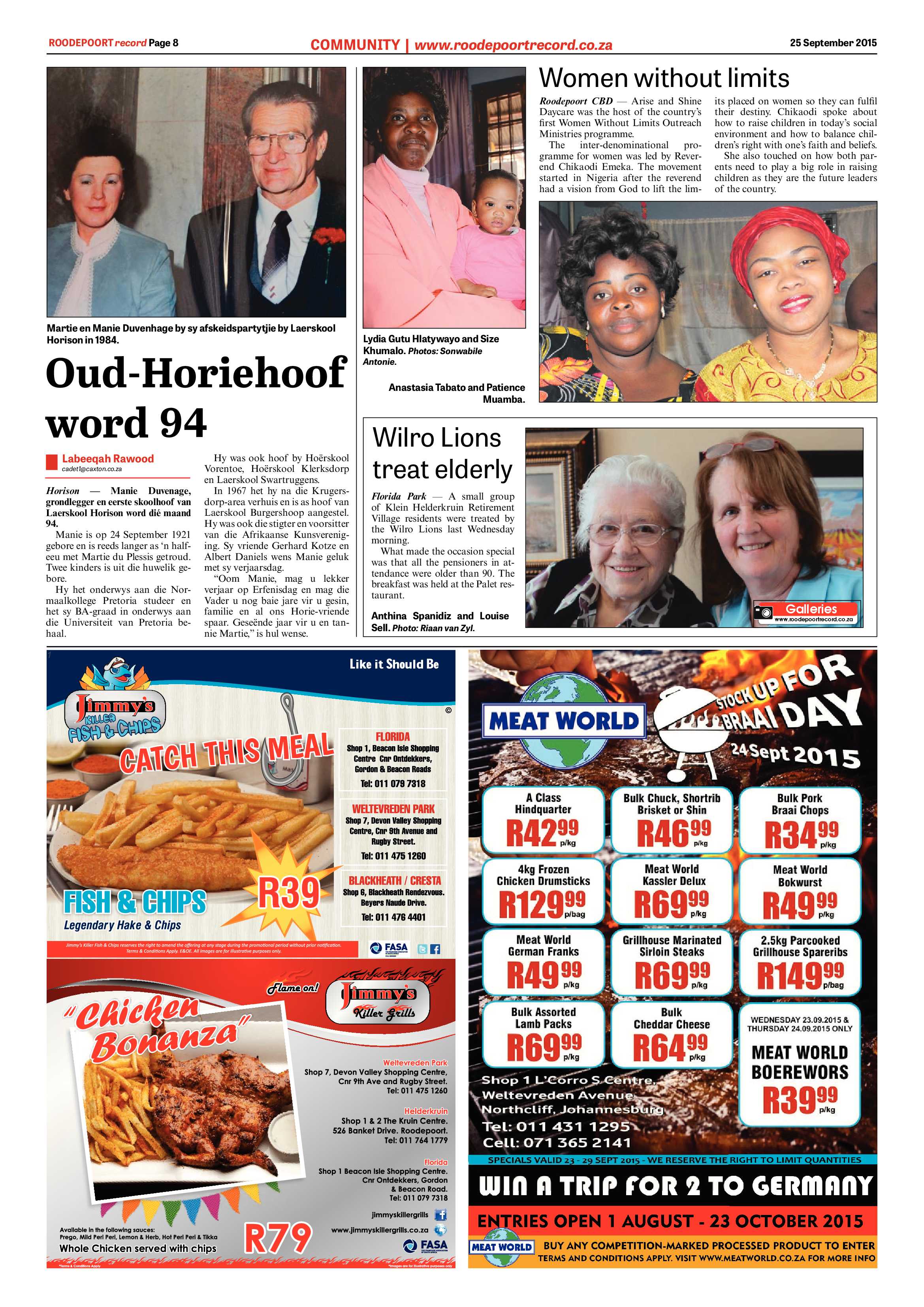 Roodepoort Record 25 September 2015 page 8