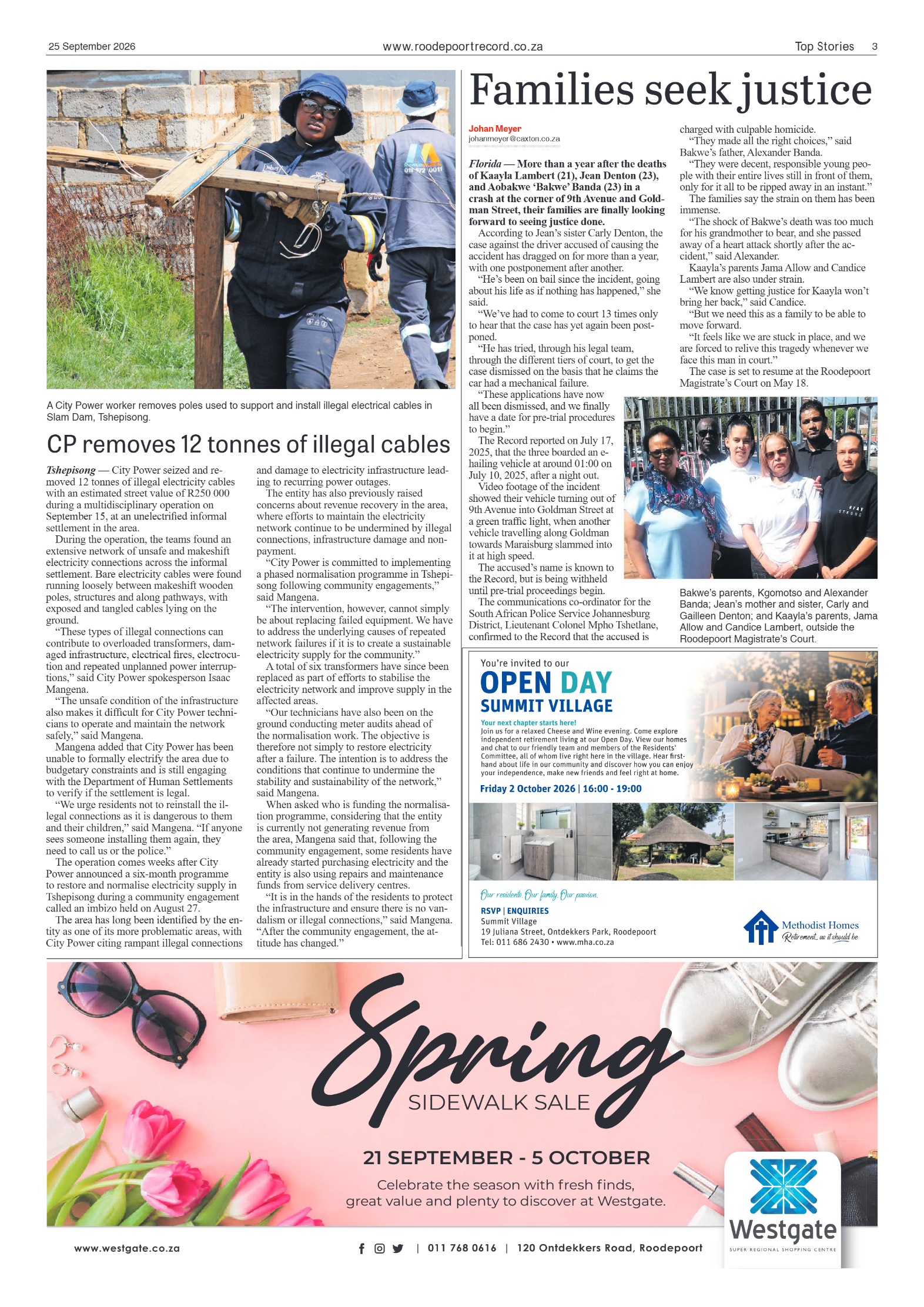 Roodepoort Record 25 September 2026 page 3