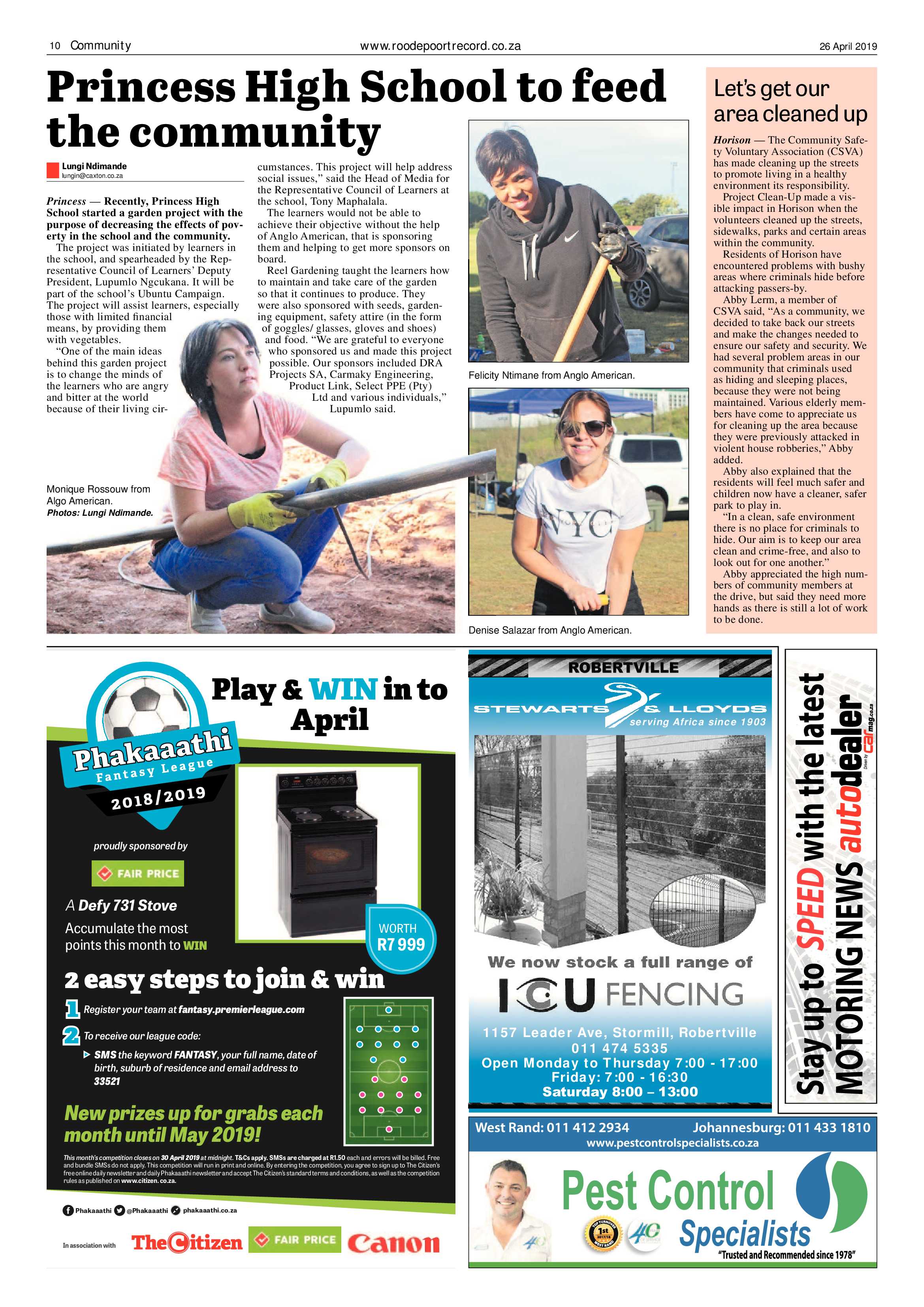 Roodepoort Record 26 April 2019 page 10