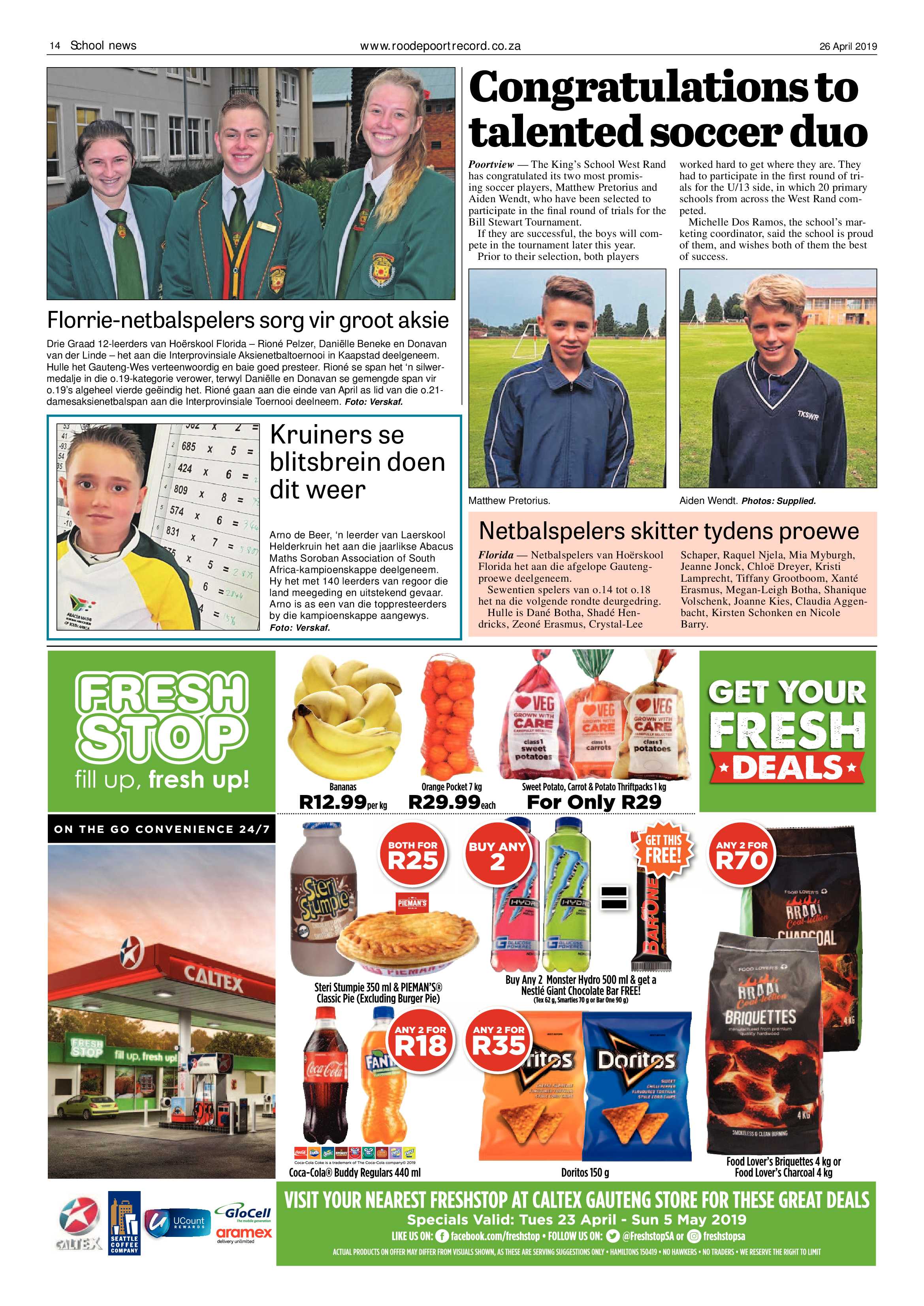 Roodepoort Record 26 April 2019 page 14