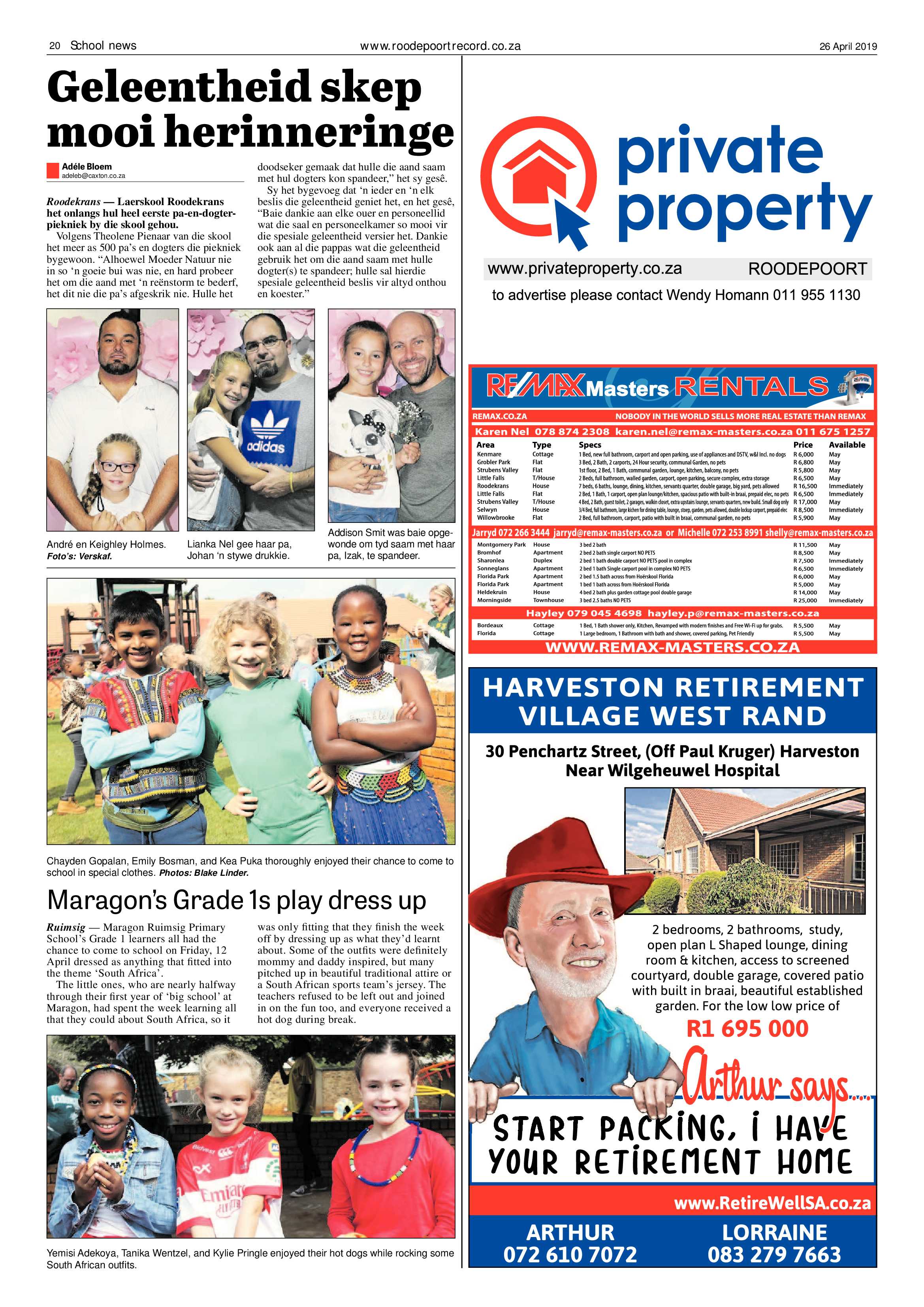 Roodepoort Record 26 April 2019 page 20