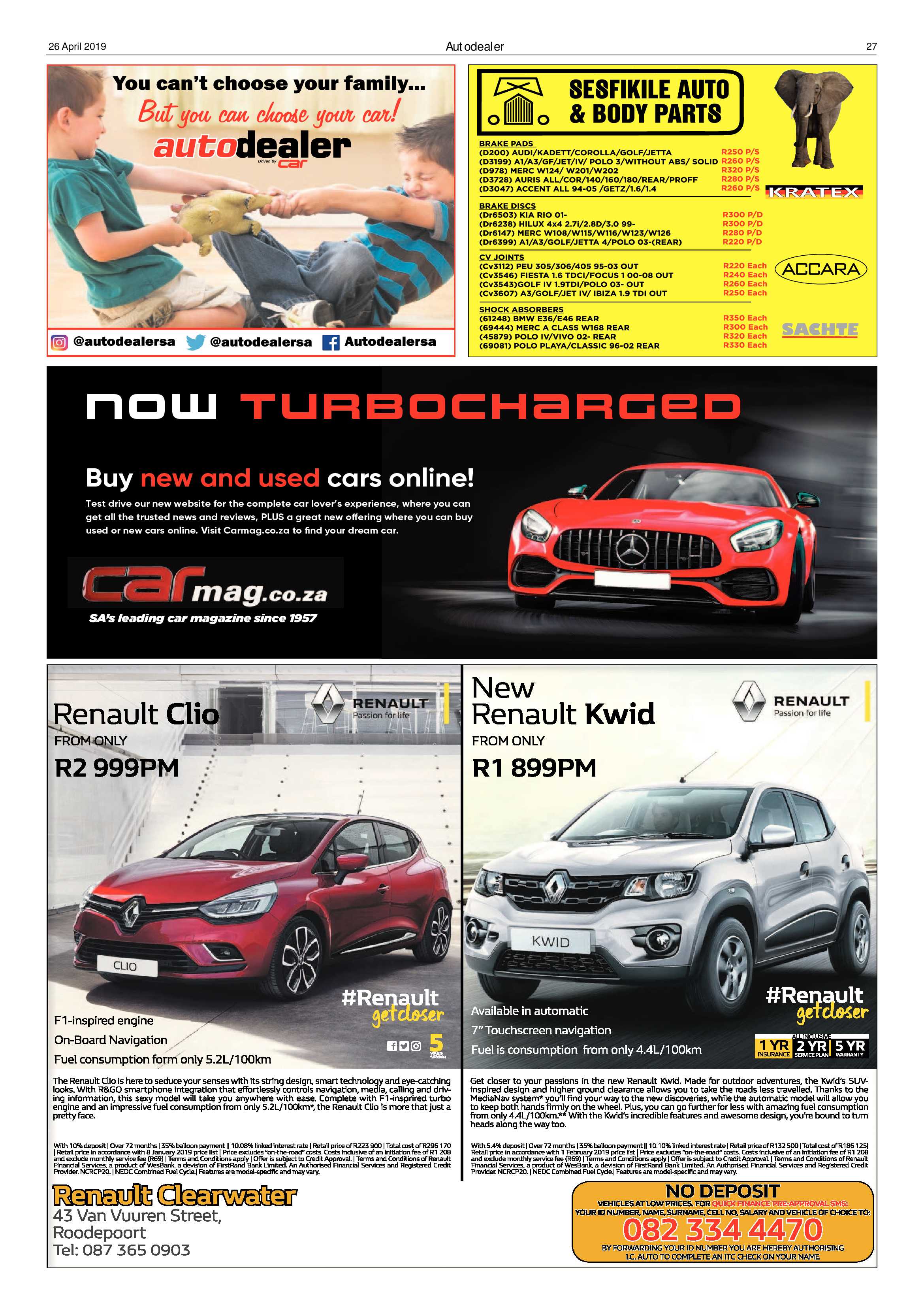 Roodepoort Record 26 April 2019 page 27