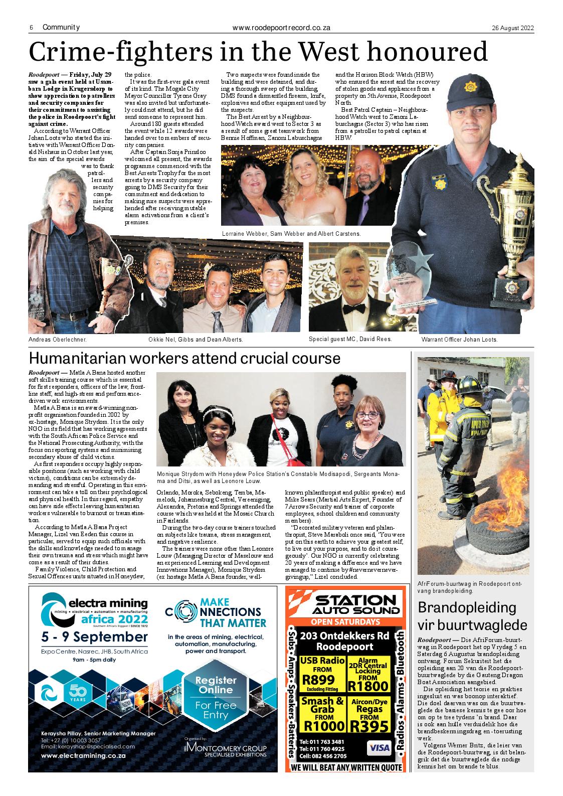 Roodepoort Record 26 August 2022 page 6