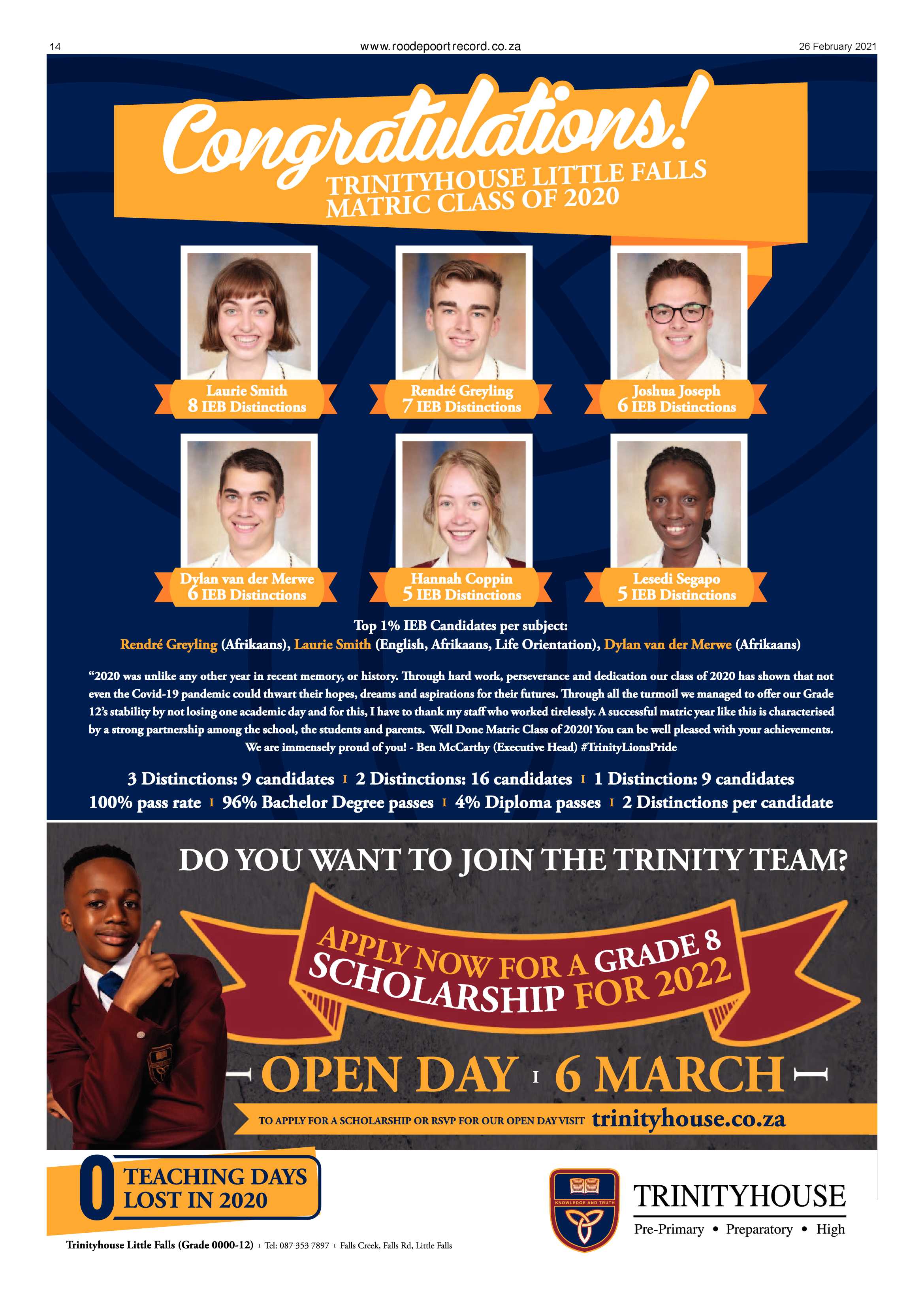 Roodepoort Record 26 February 2021 page 14