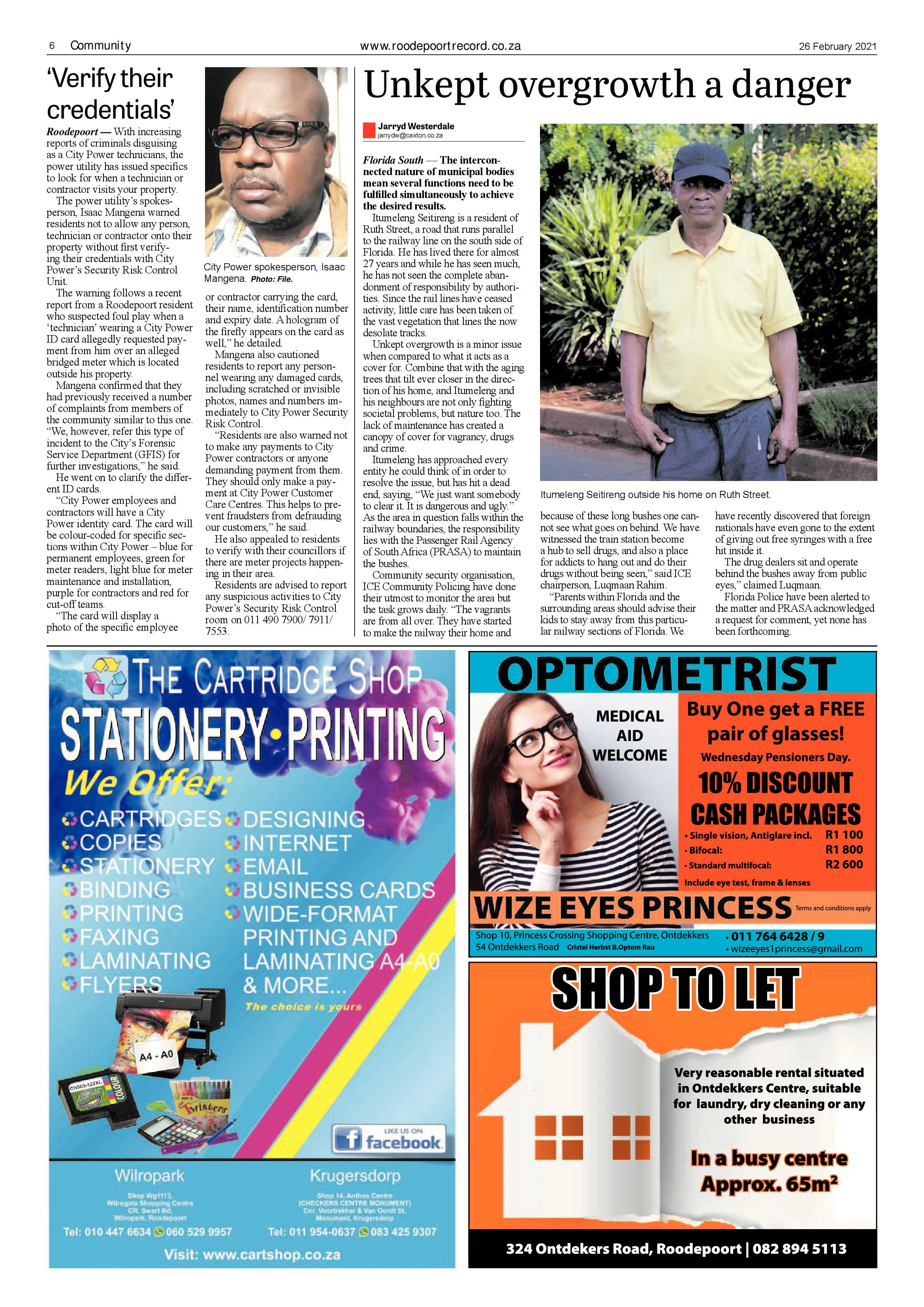 Roodepoort Record 26 February 2021 page 6