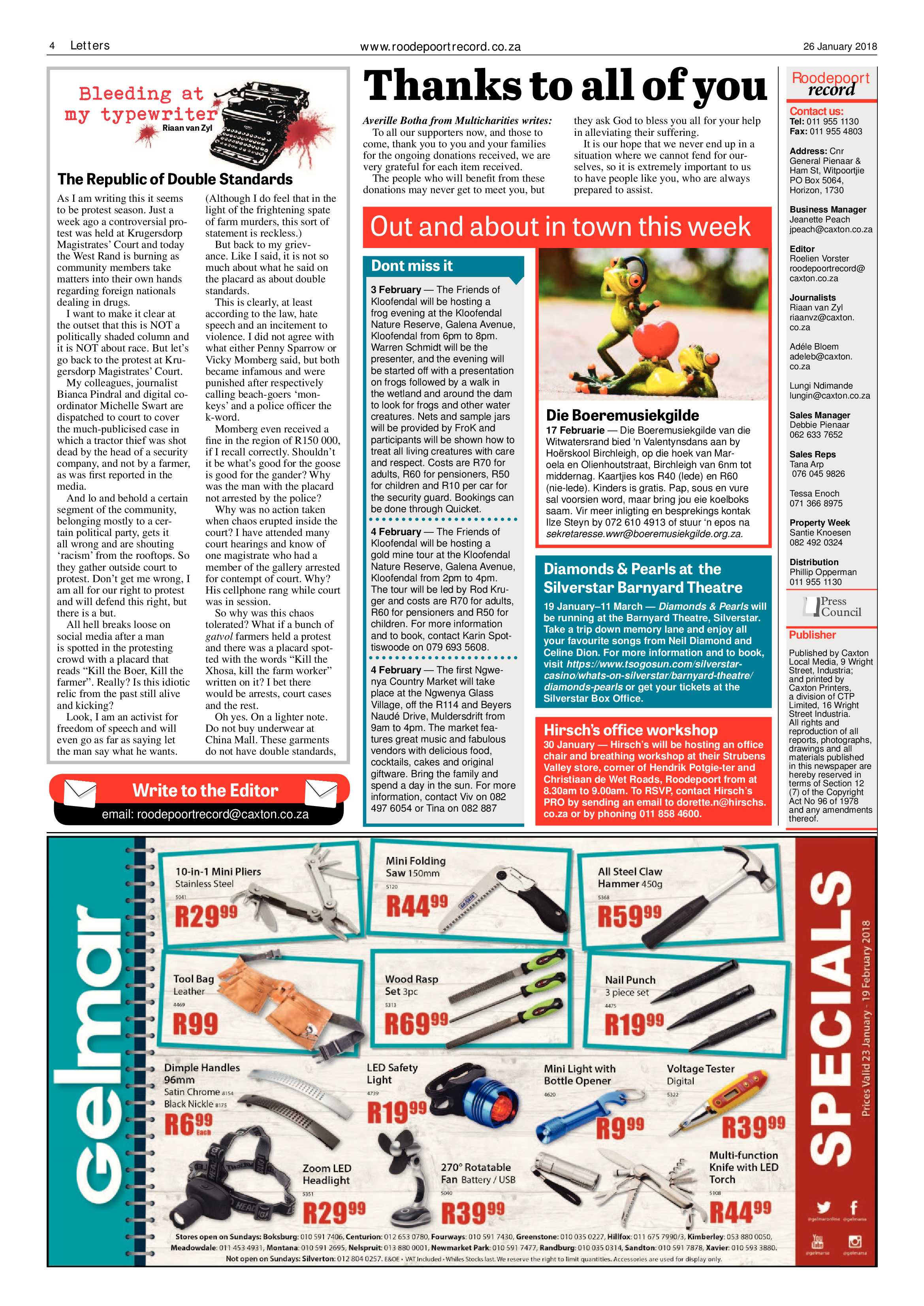 Roodepoort Record 26 January 2018 page 4