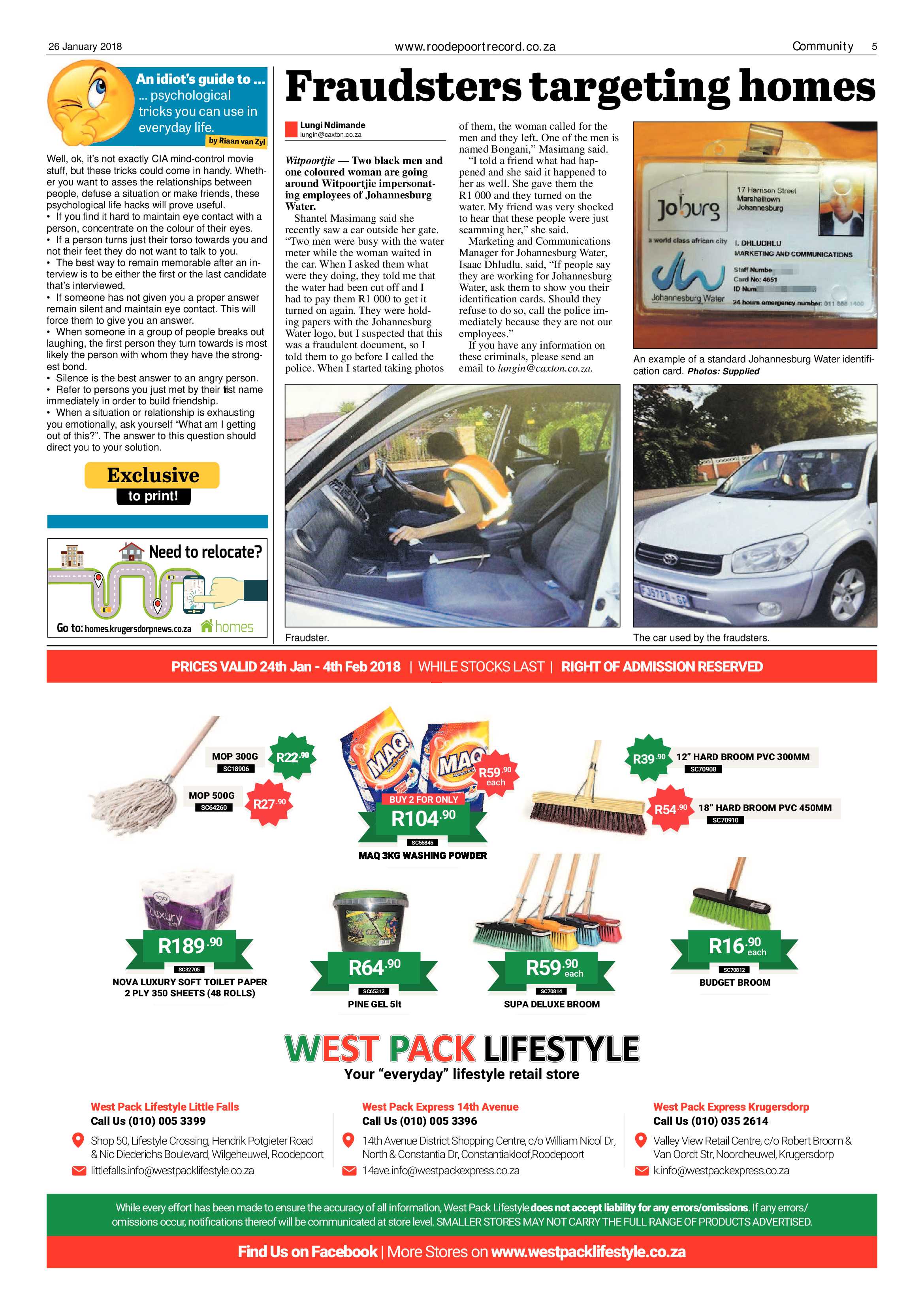 Roodepoort Record 26 January 2018 page 5