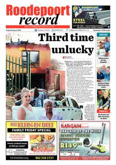 Roodepoort Record 26 January 2018