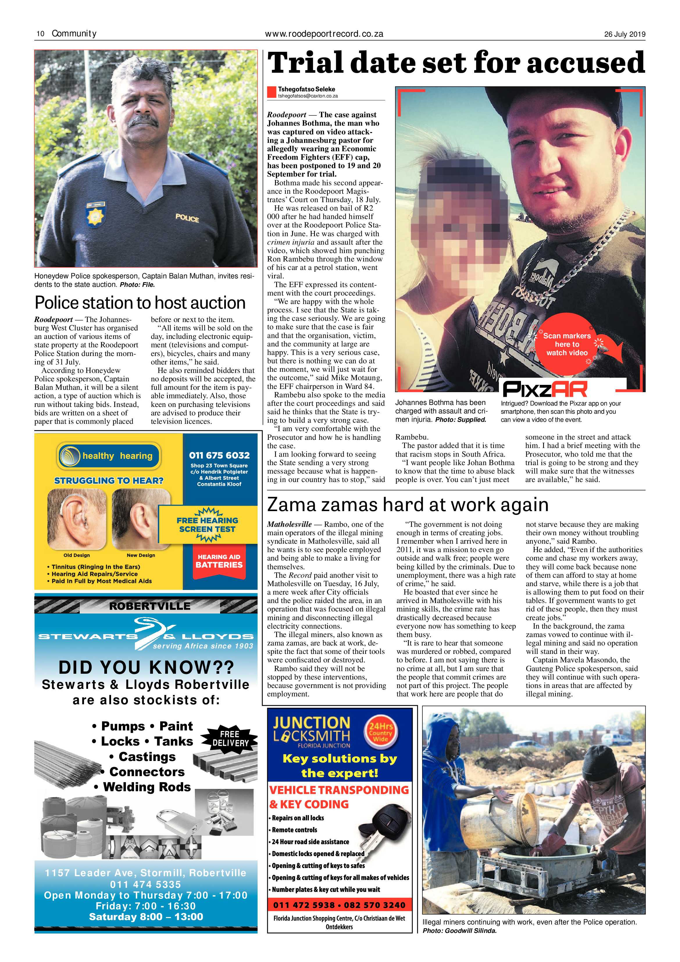 Roodepoort Record 26 July 2019 page 10