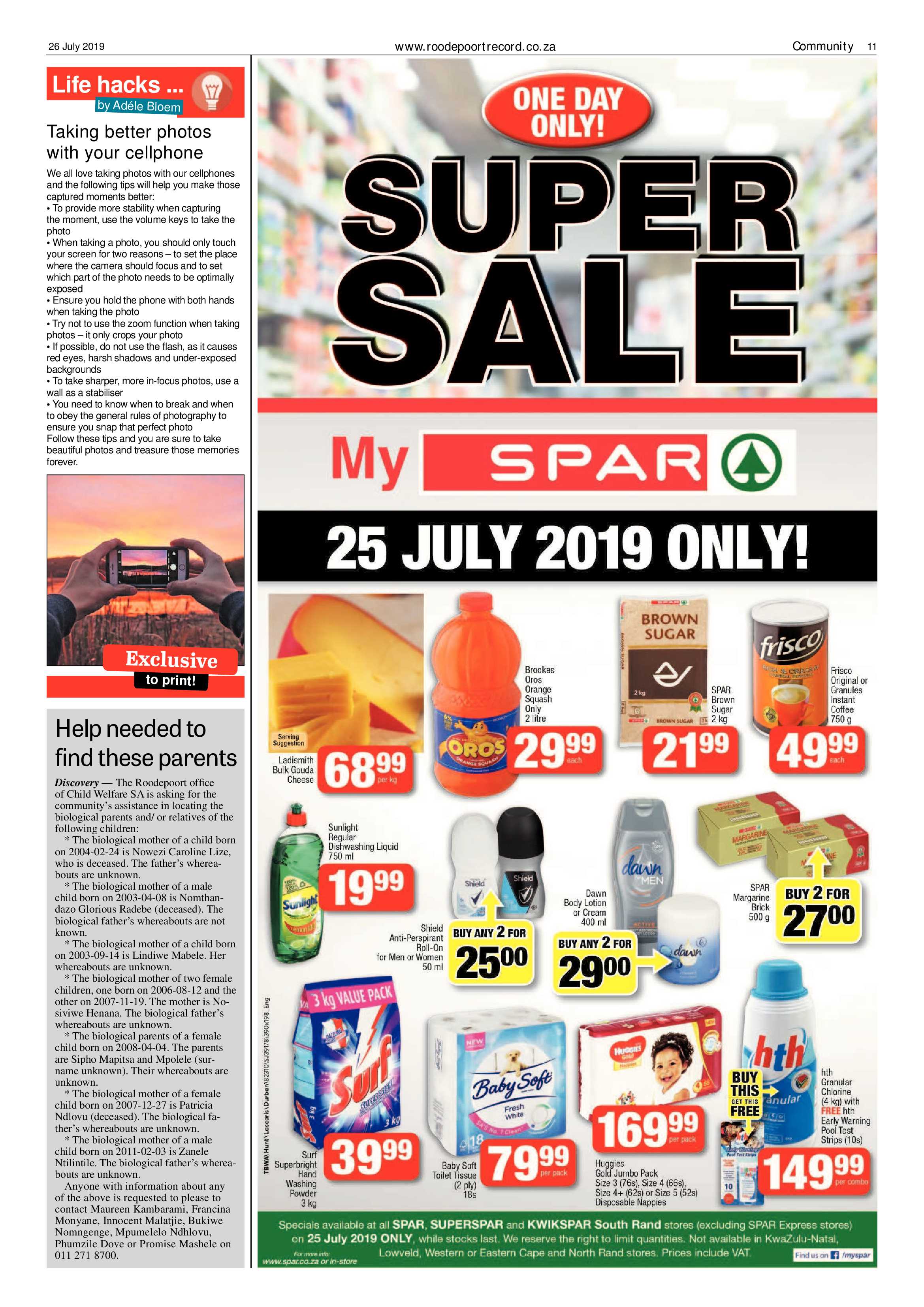 Roodepoort Record 26 July 2019 page 11