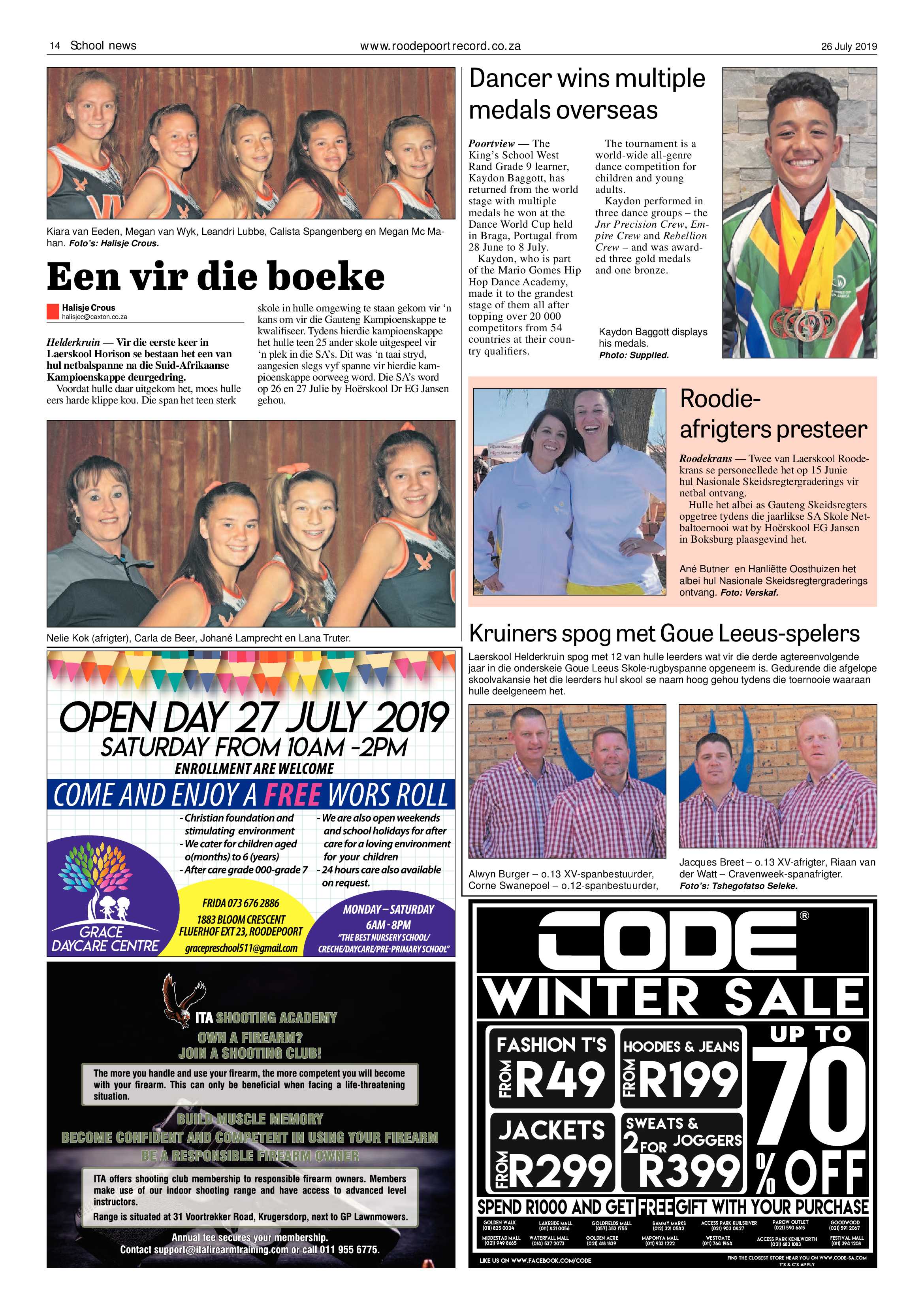 Roodepoort Record 26 July 2019 page 14