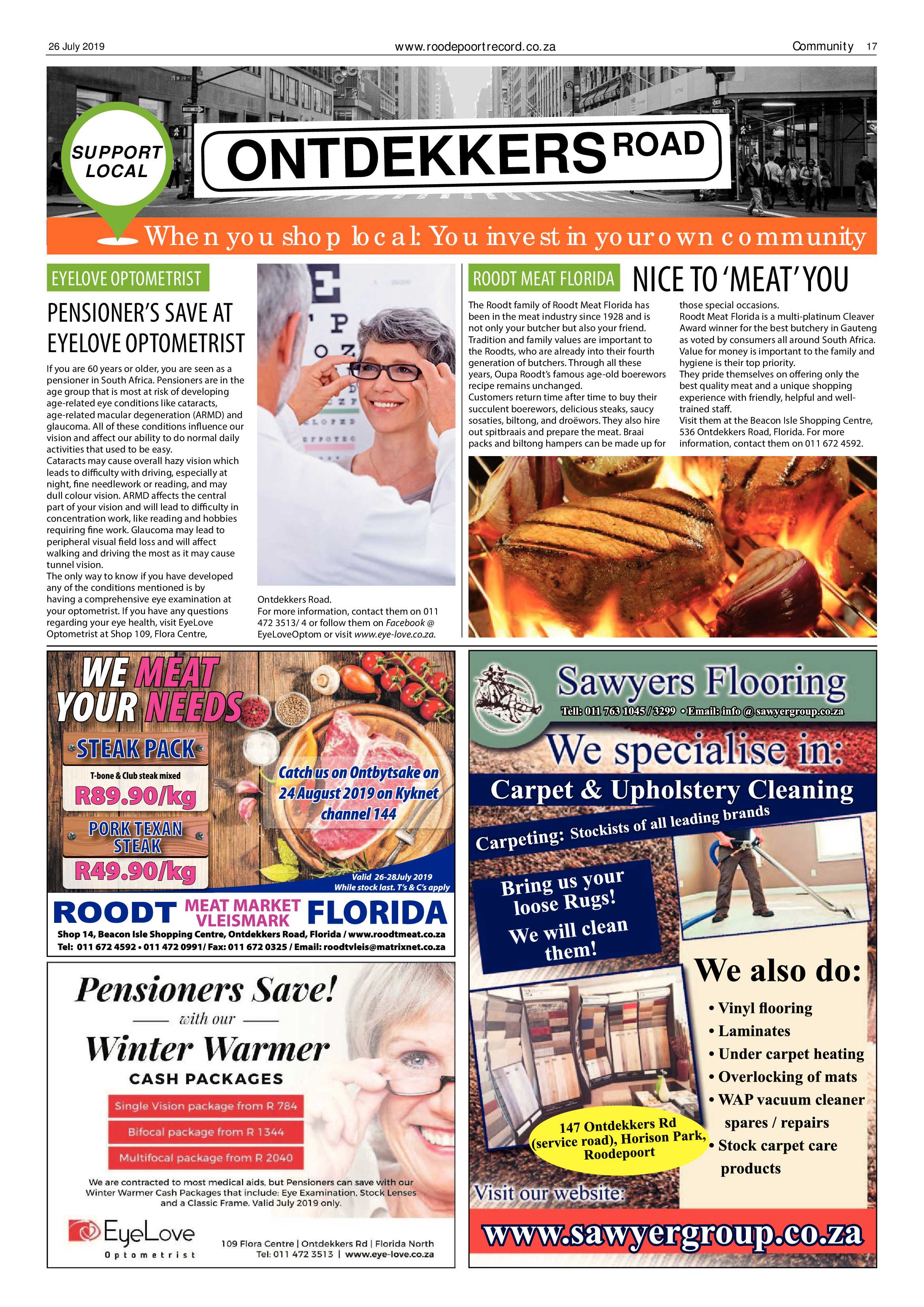 Roodepoort Record 26 July 2019 page 17