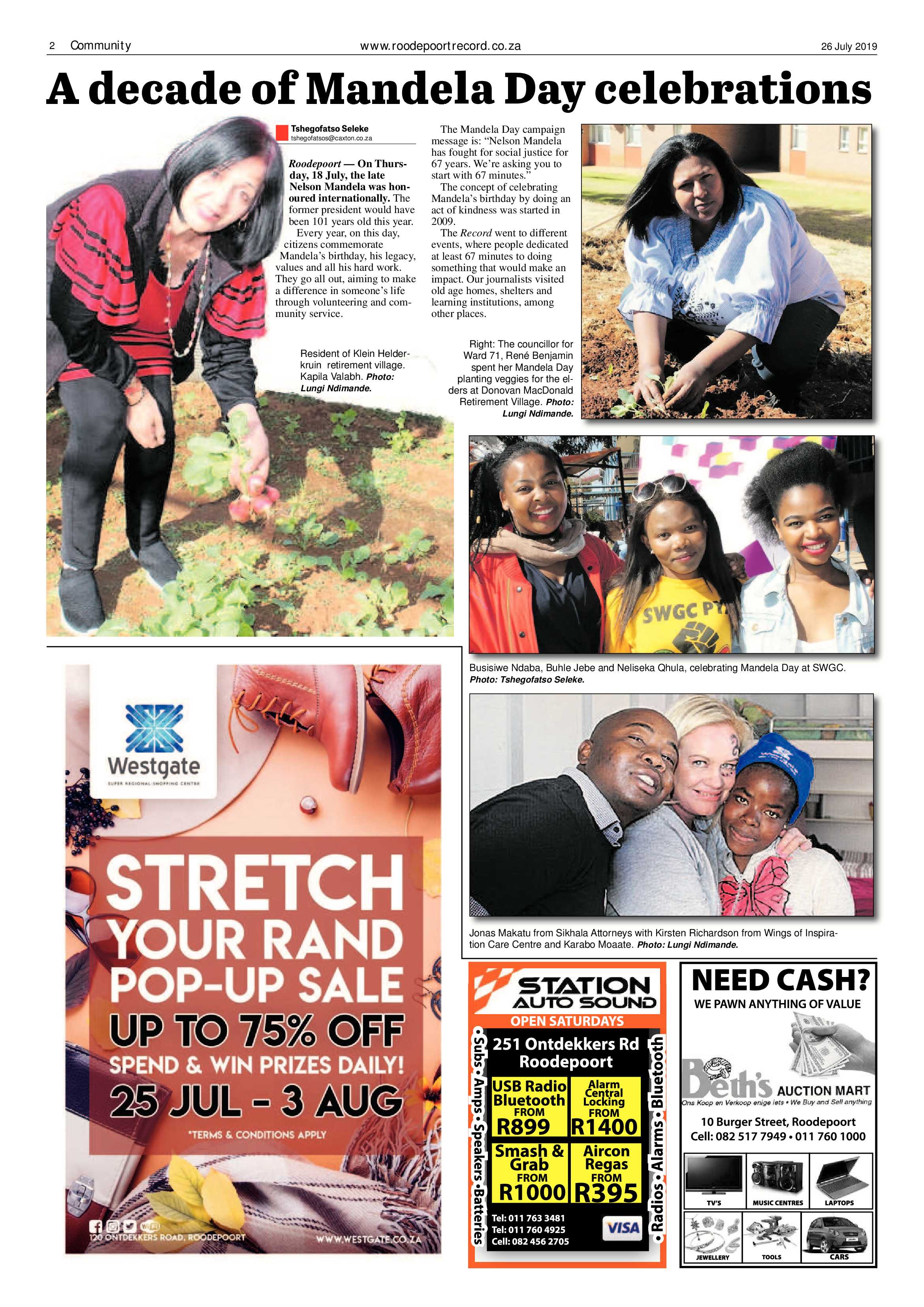 Roodepoort Record 26 July 2019 page 2