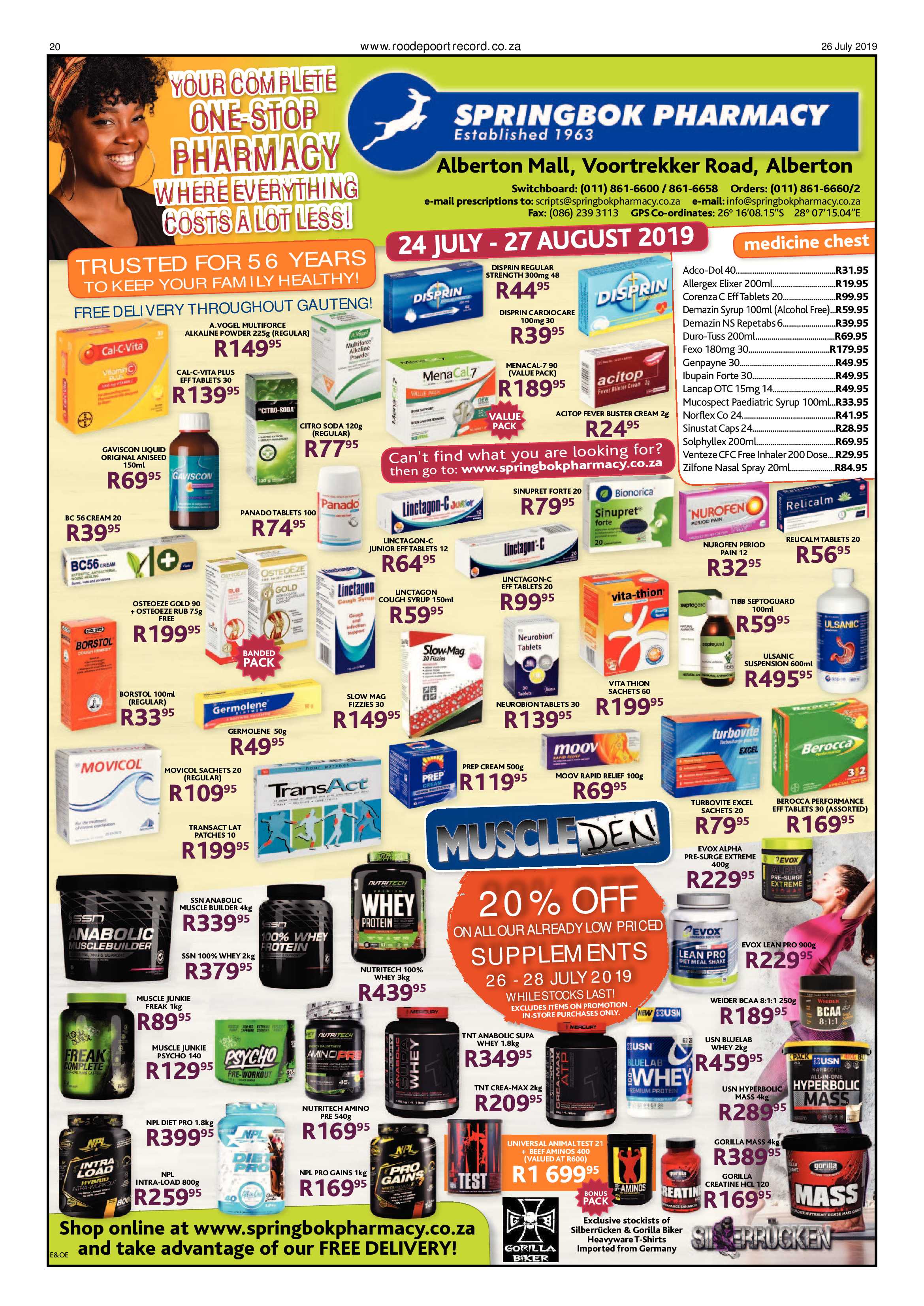 Roodepoort Record 26 July 2019 page 20