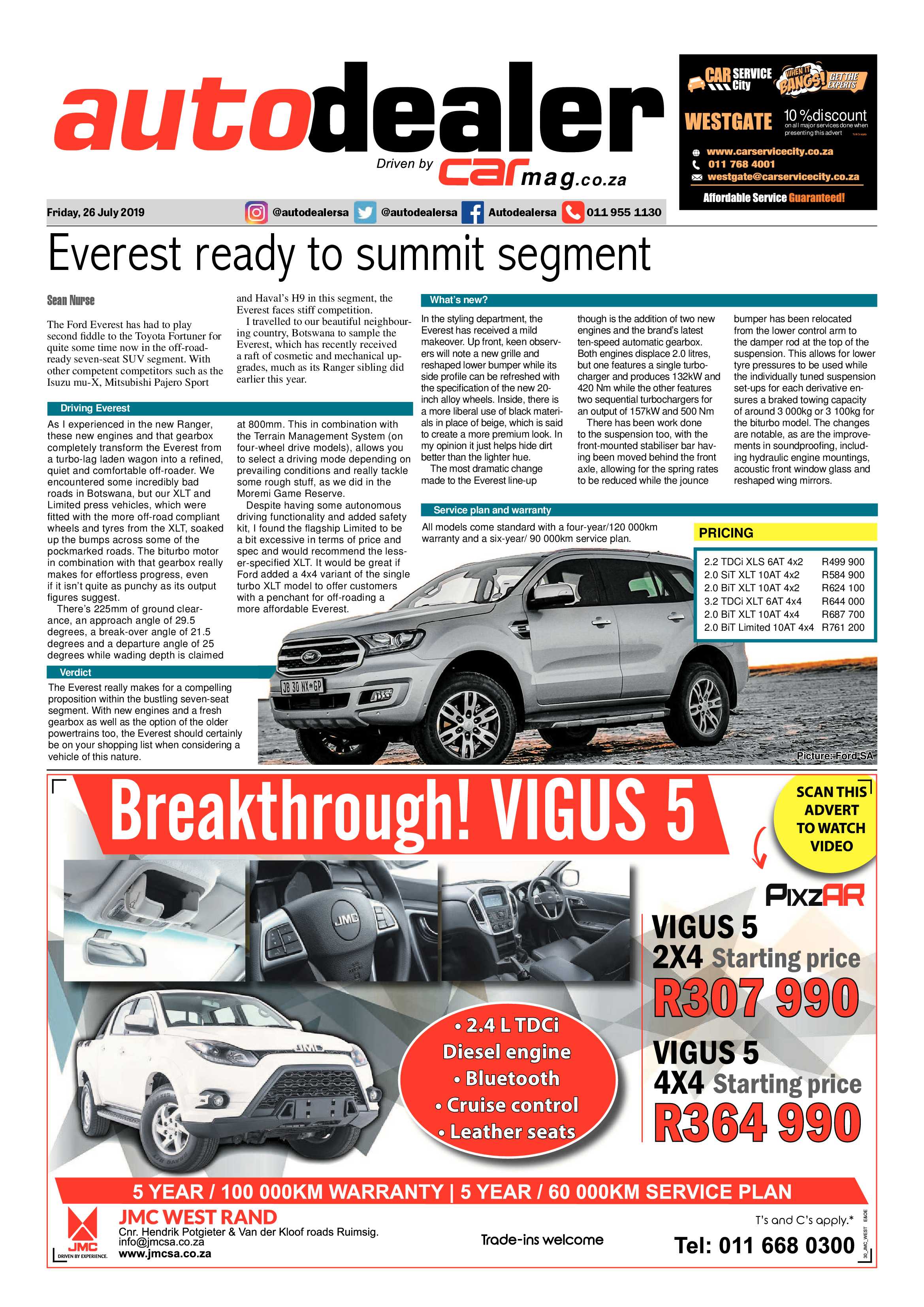 Roodepoort Record 26 July 2019 page 26