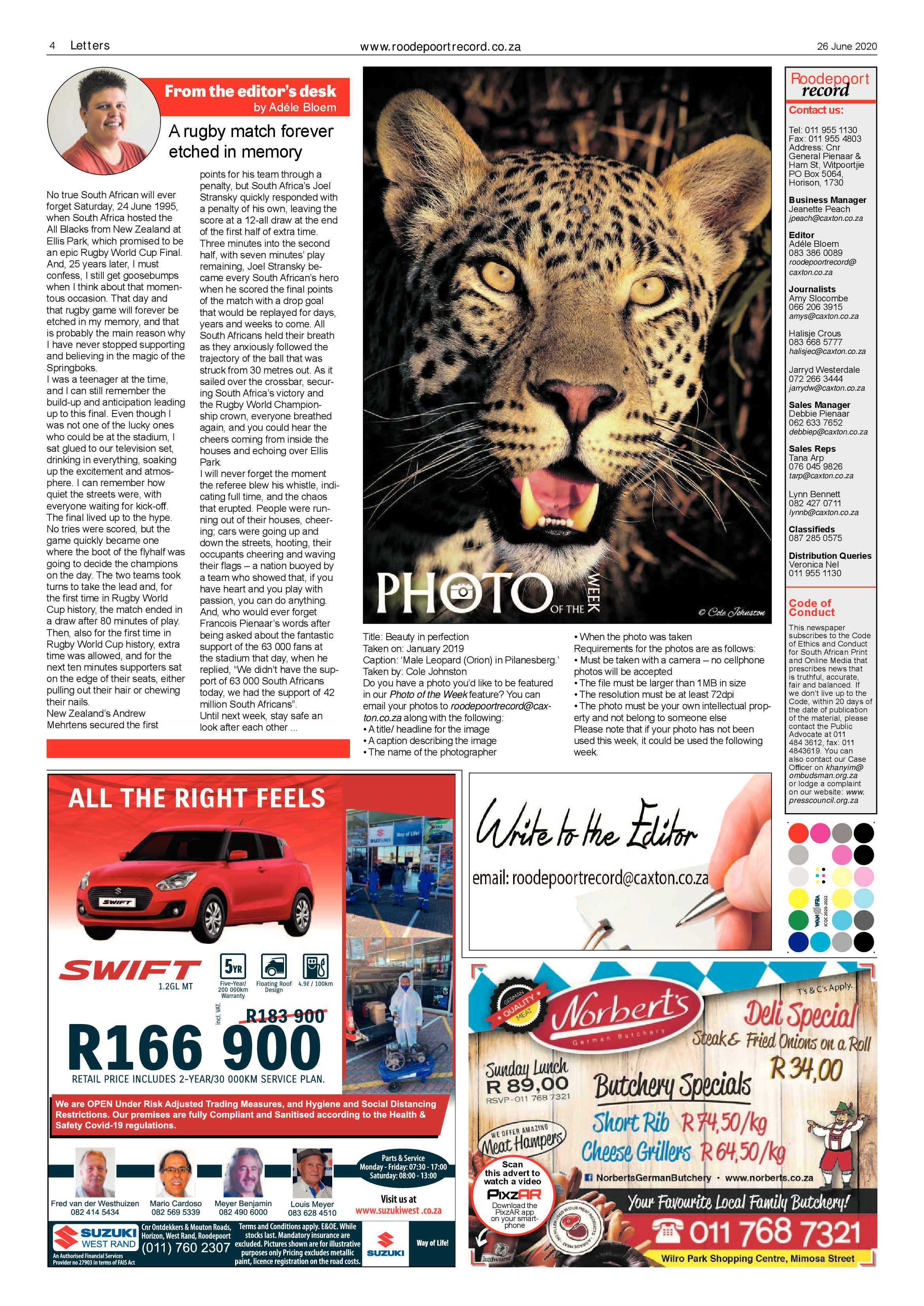 Roodepoort Record 26 June 2020 page 4