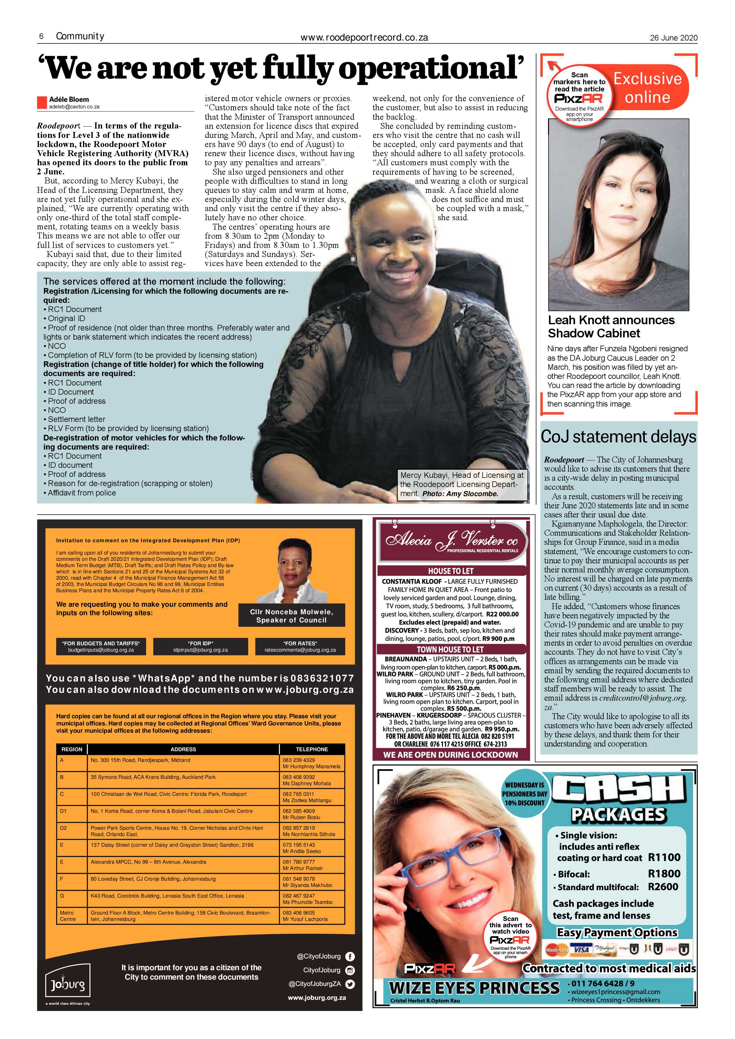Roodepoort Record 26 June 2020 page 6