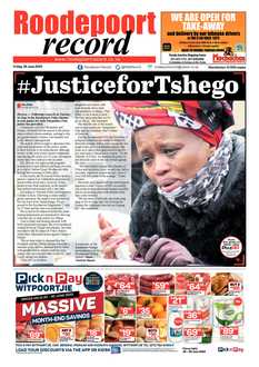 Roodepoort Record 26 June 2020